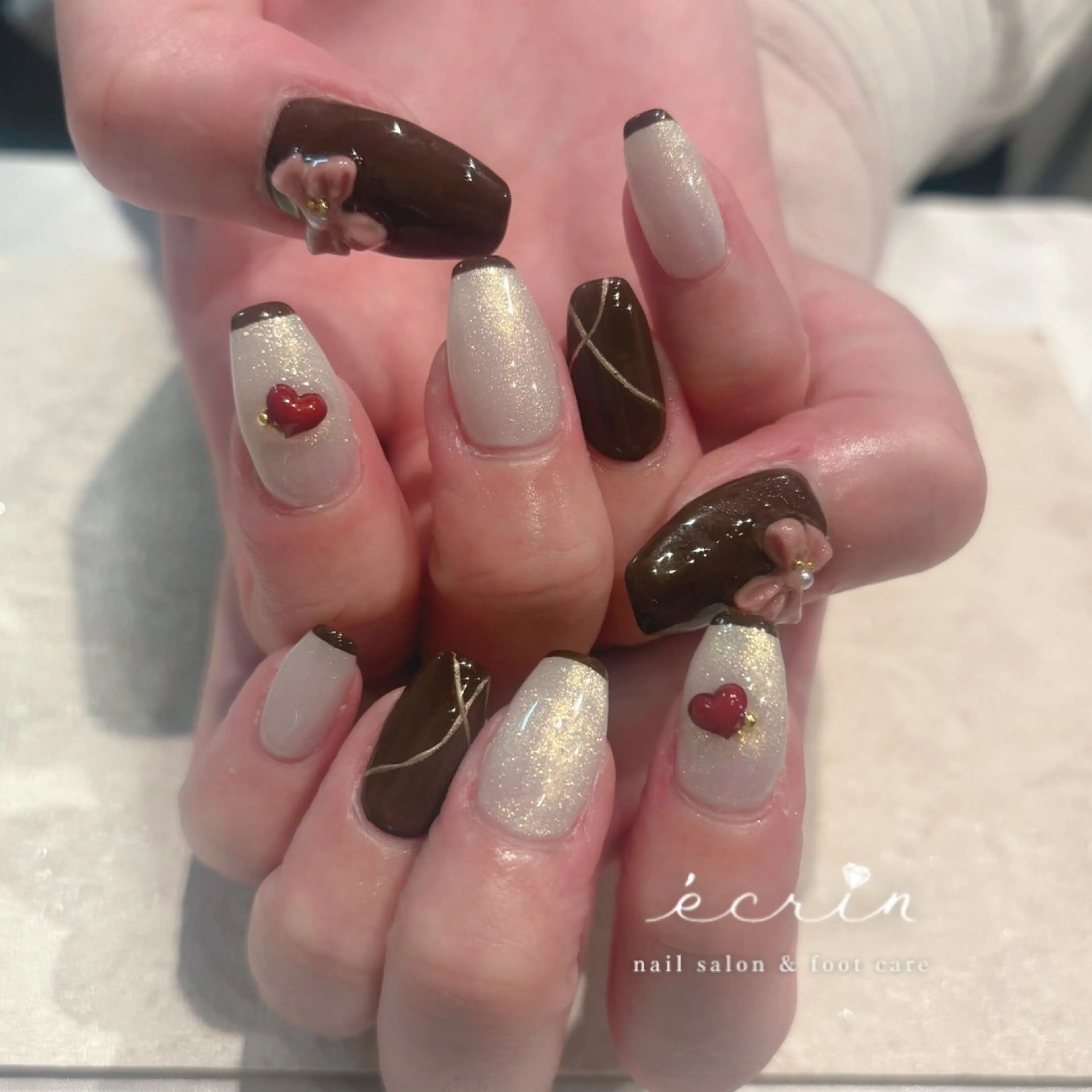 ネイル ecrin エクラン Haruka🌼のネイルデザイン