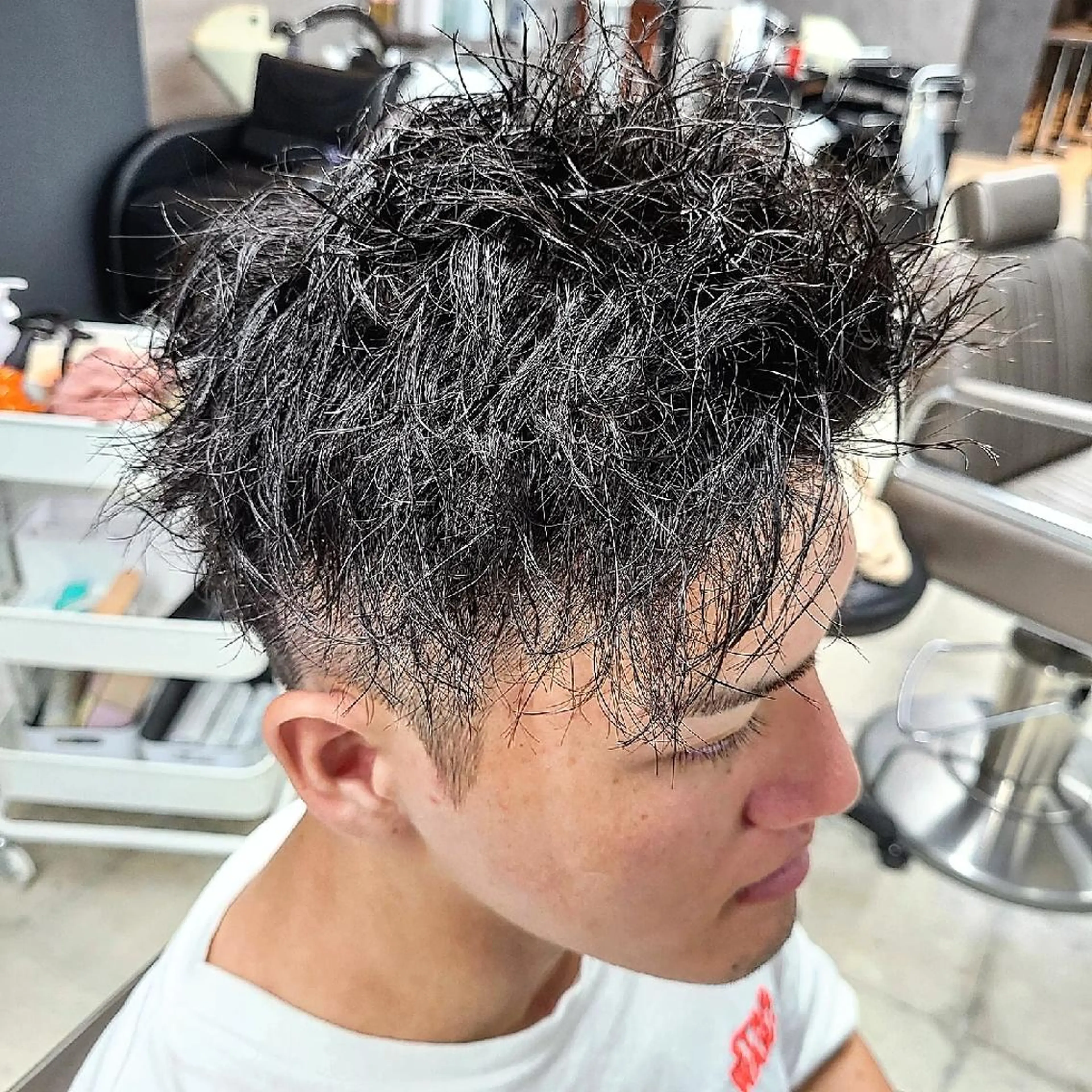 メンズ ショート 盛林 桜成のヘアスタイル