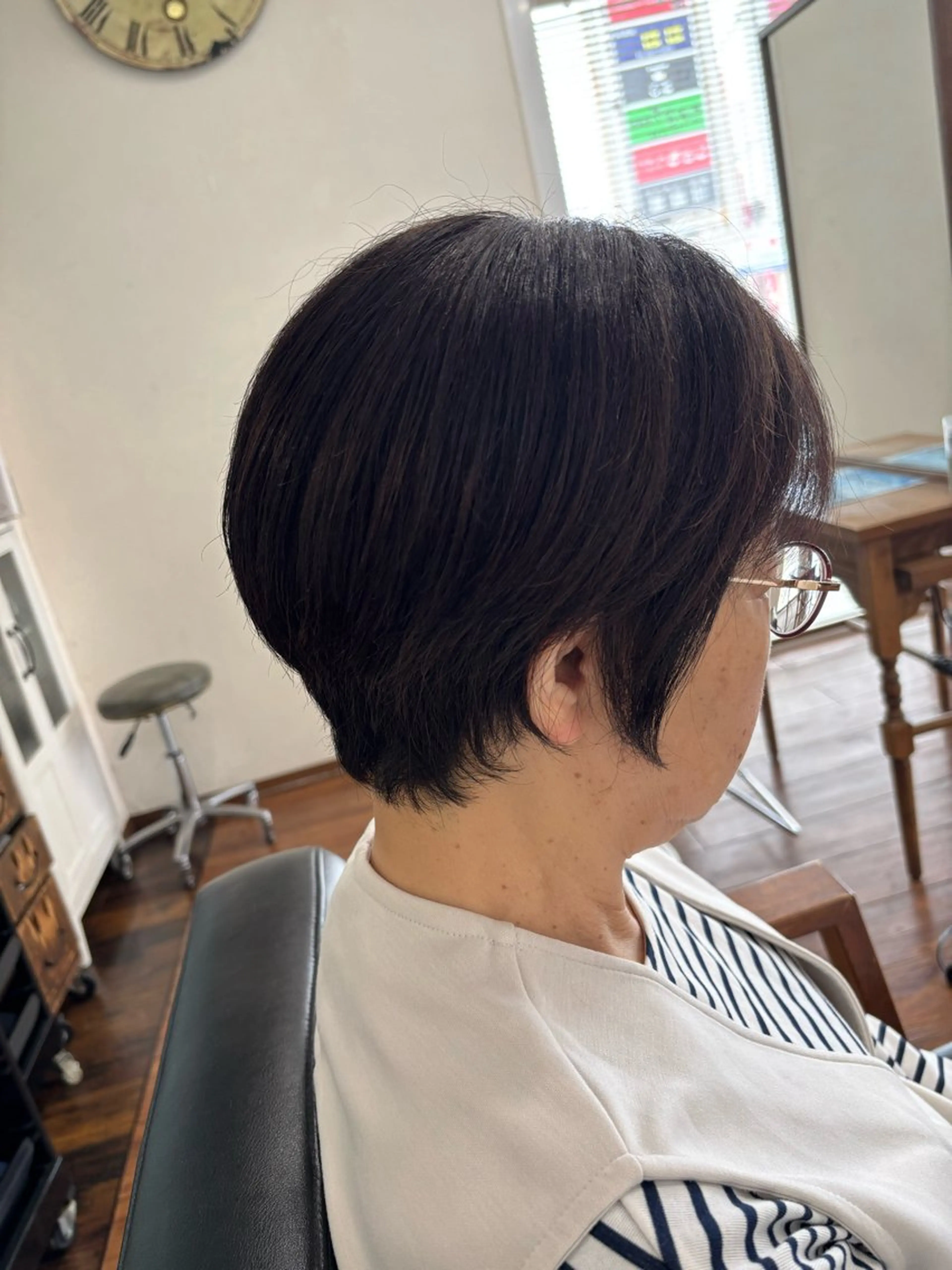 ショート ショートヘア 及川 千晴のヘアスタイル
