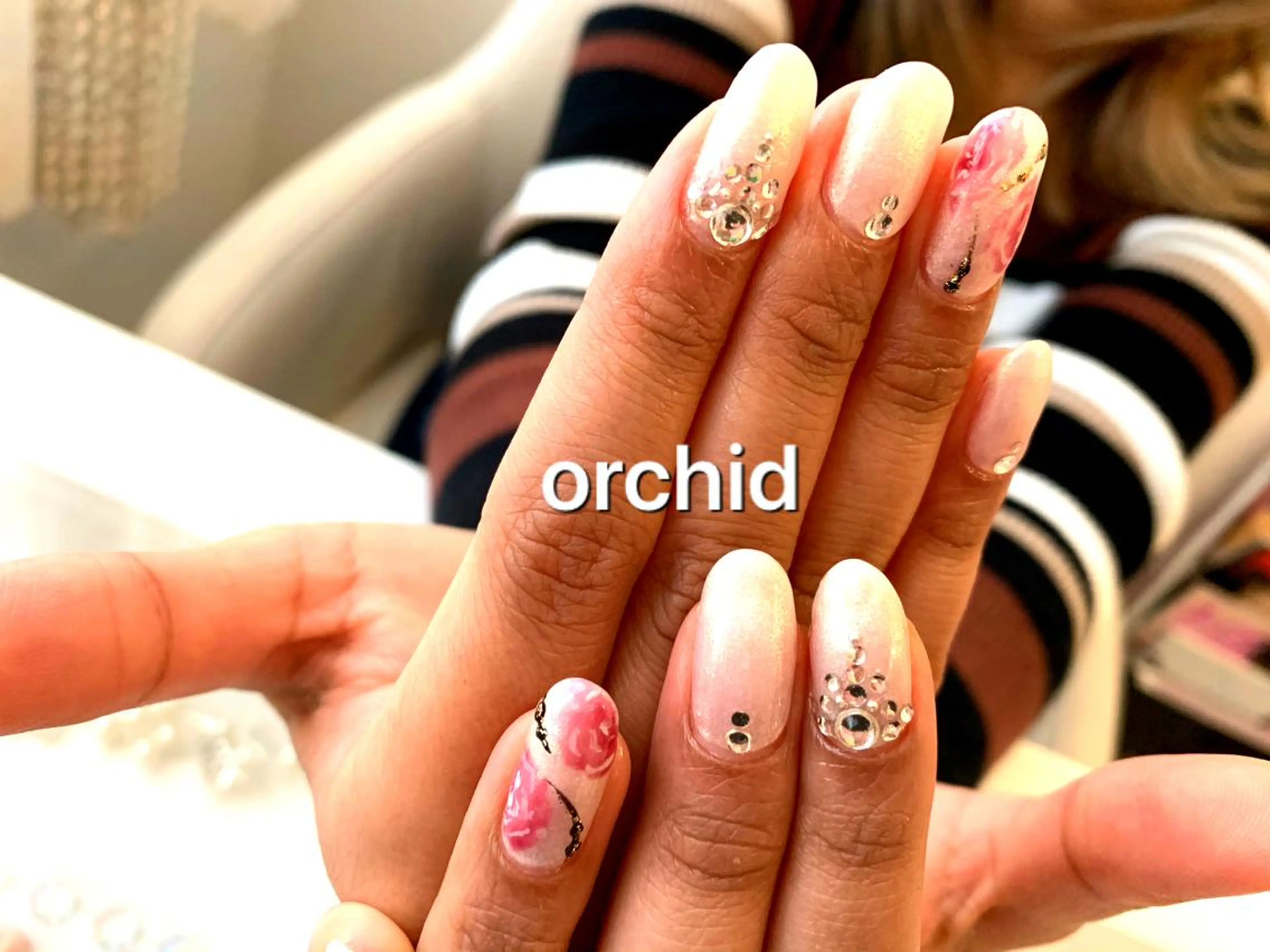 ネイル orchid ♡オーキッドのネイルデザイン
