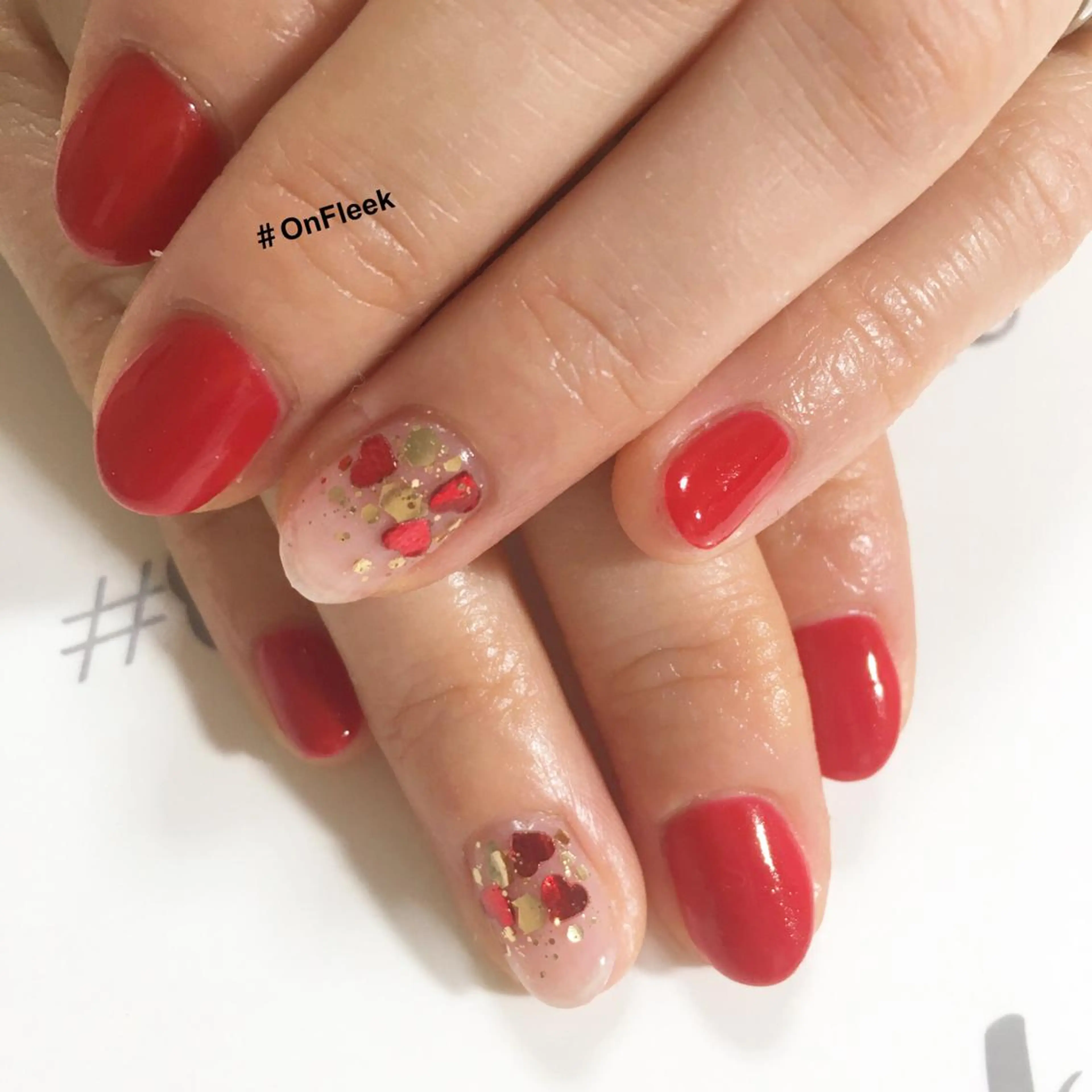 ネイル ハンドネイル NailSalon ＃OnFleekのネイルデザイン