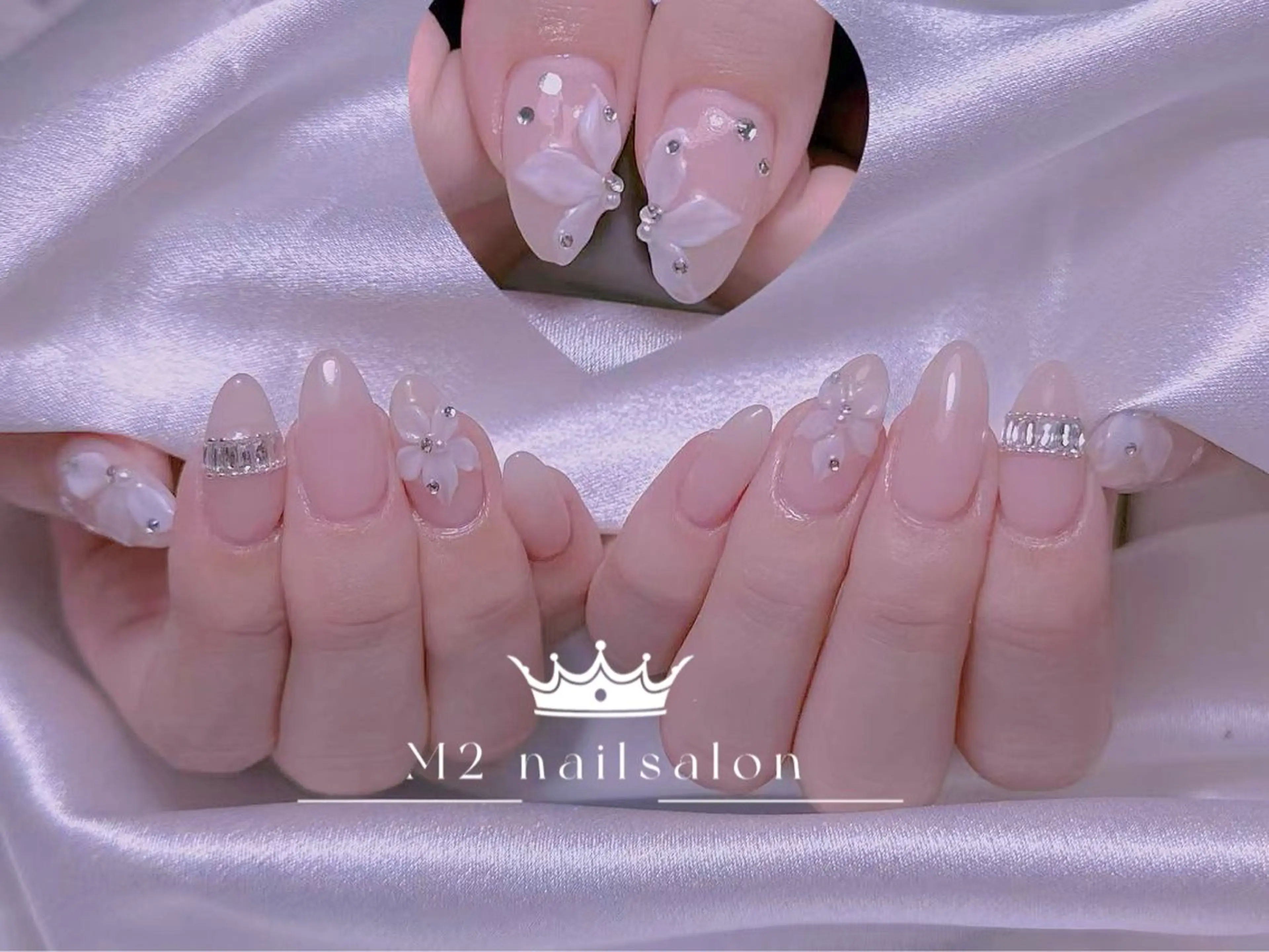 ネイル ハンドネイル 長さだし専門店 M2　rikaのネイルデザイン