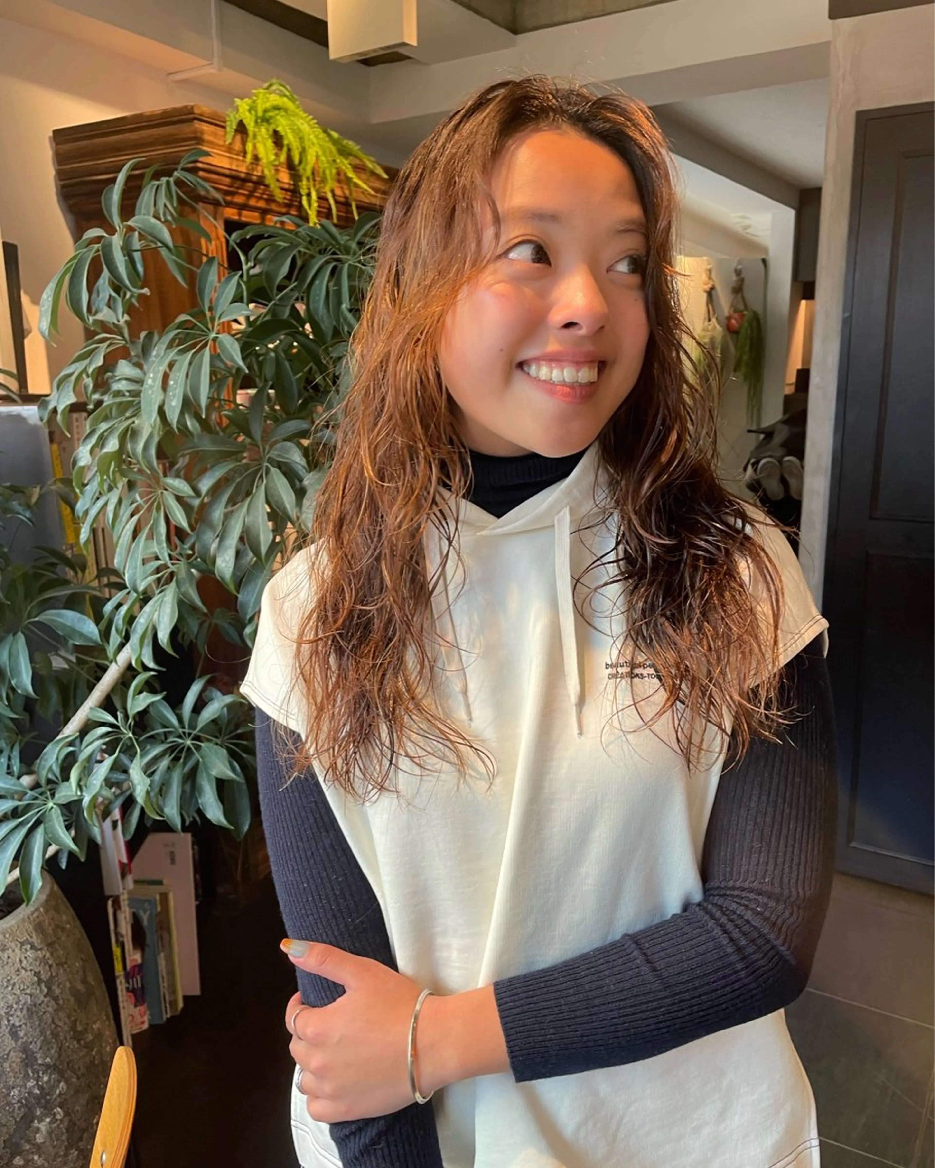 ロング パーマ カット パーマ トリートメント 優作 〜圧倒的信頼〜のヘアスタイル