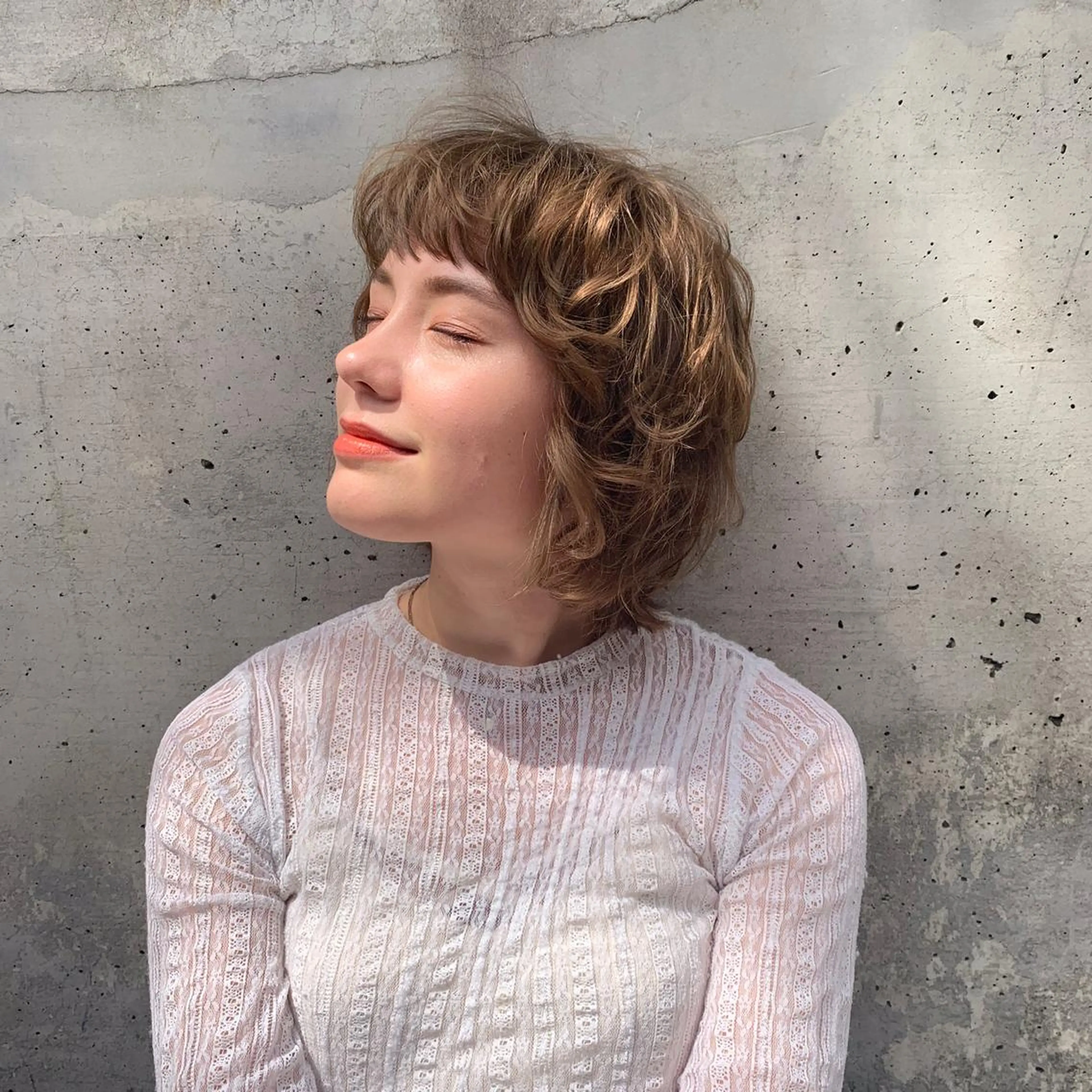 ショート パーマ タカハシ ショウタのヘアスタイル