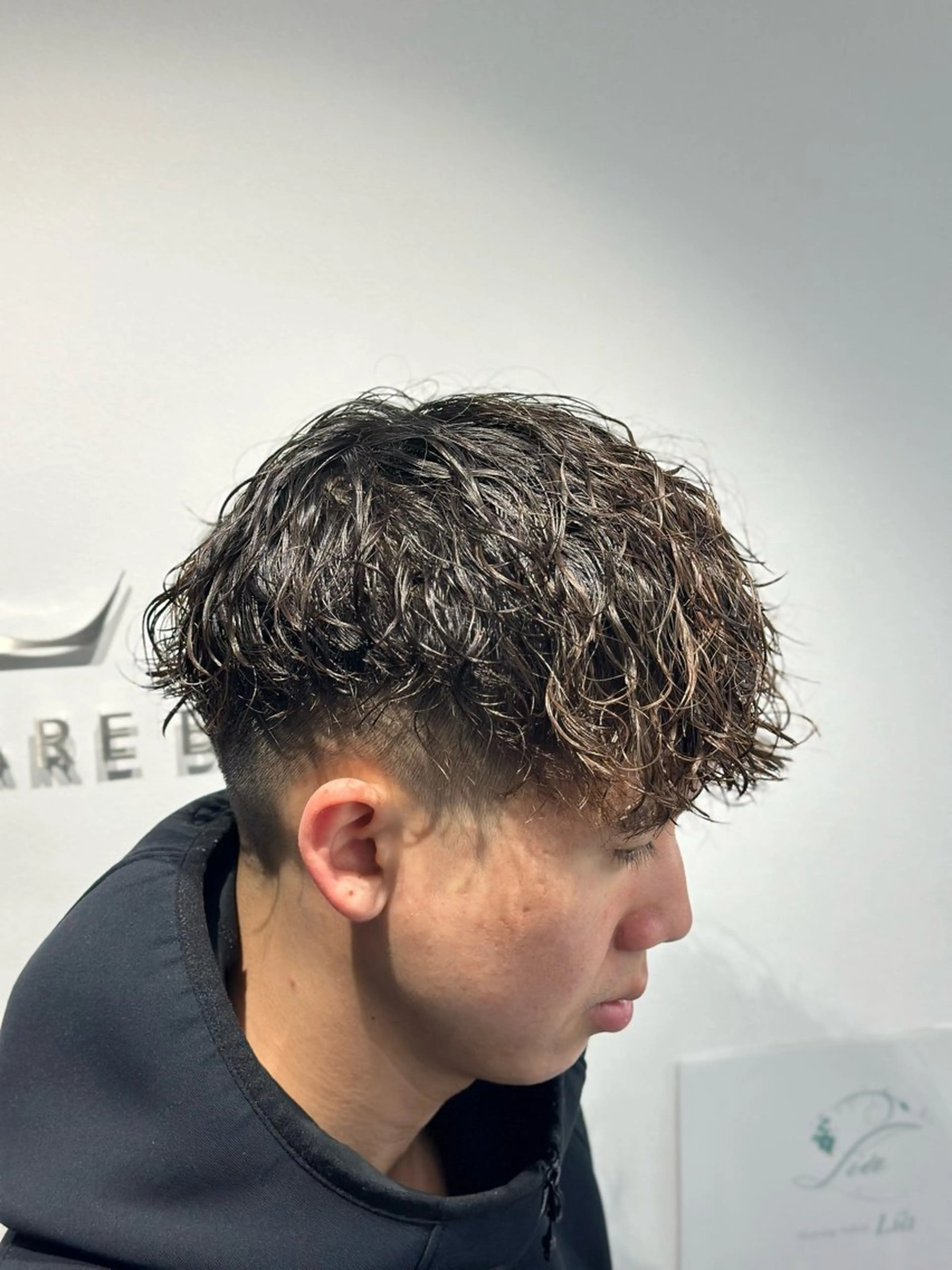 ショート パーマ 千葉弘平 🔥波巻き特化🔥のヘアスタイル