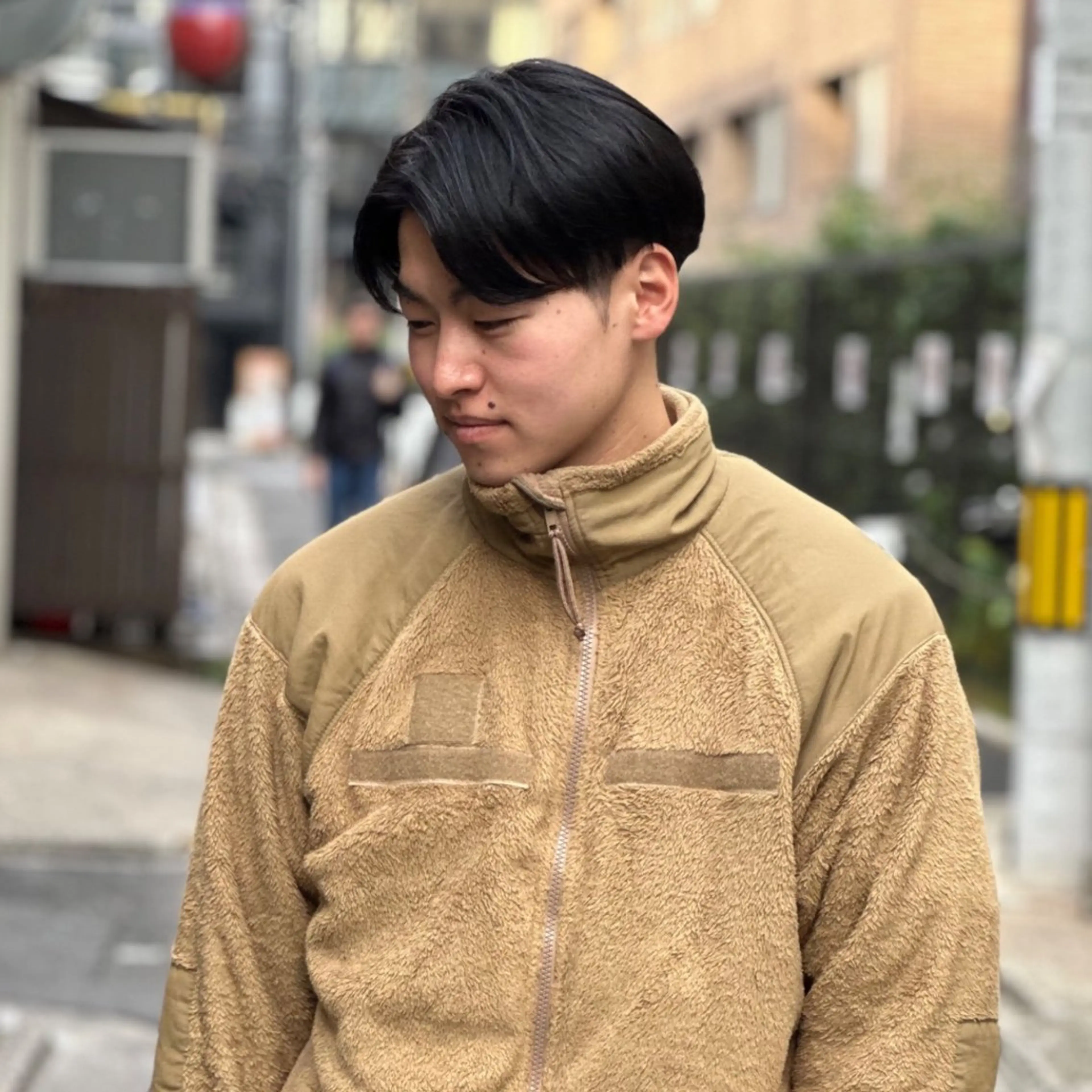 ミディアム パーマ メンズ エースヘアー KENTAのヘアスタイル