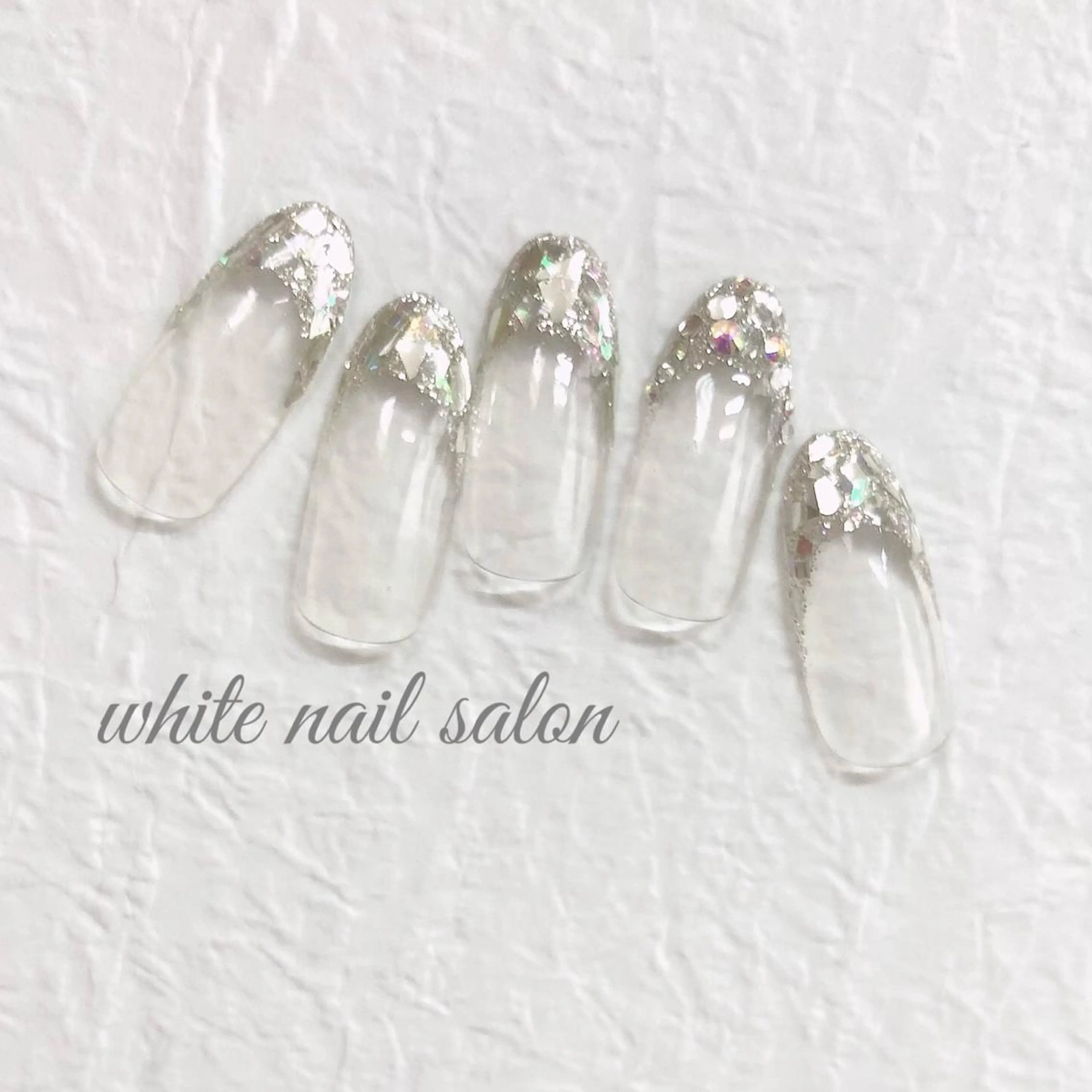 ネイル フットネイル ジェルネイル ハードジェル 持ち込み ソフトジェル white nail salonのネイルデザイン
