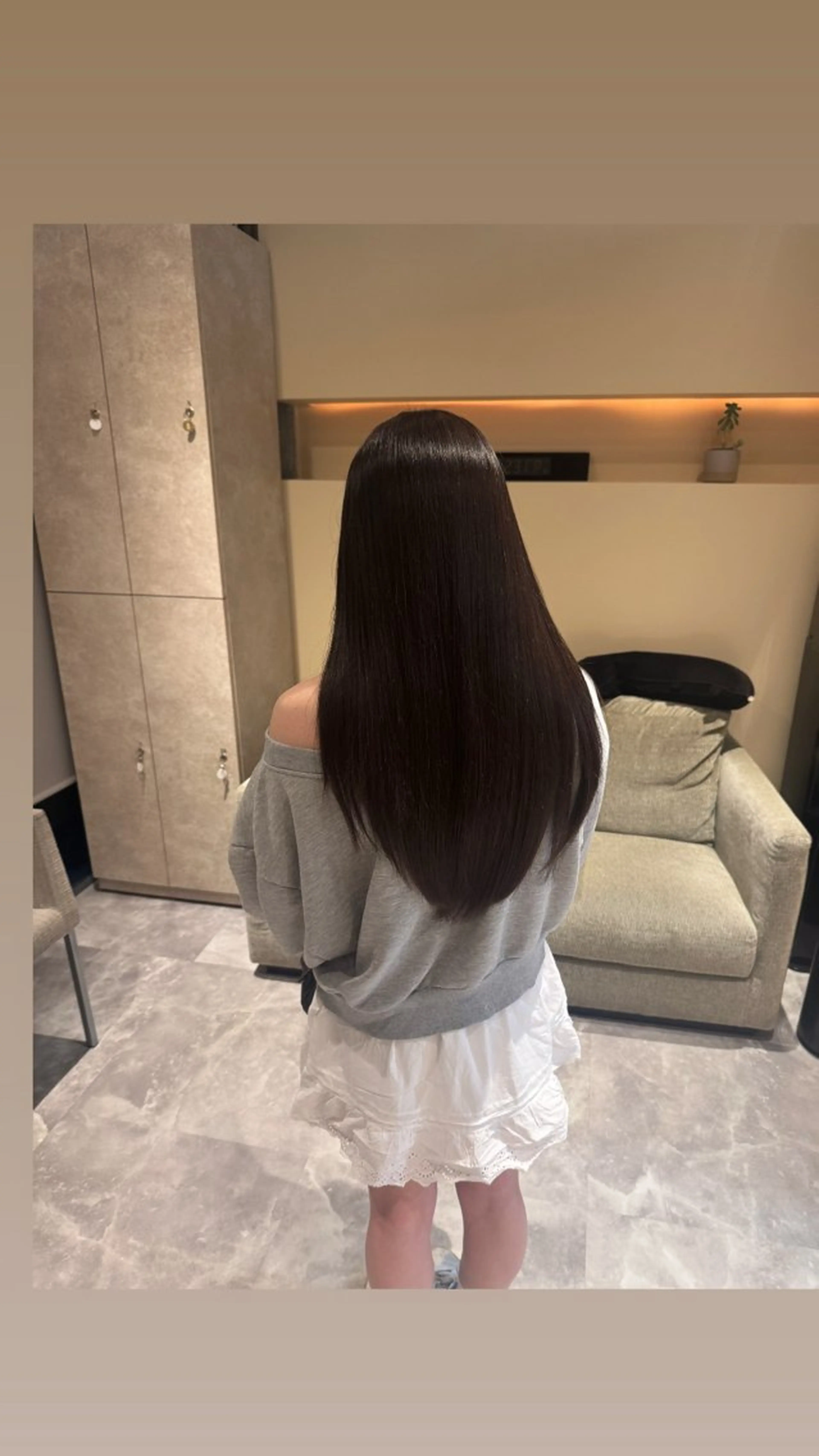 ロング カラー スガハラ アンナのヘアスタイル