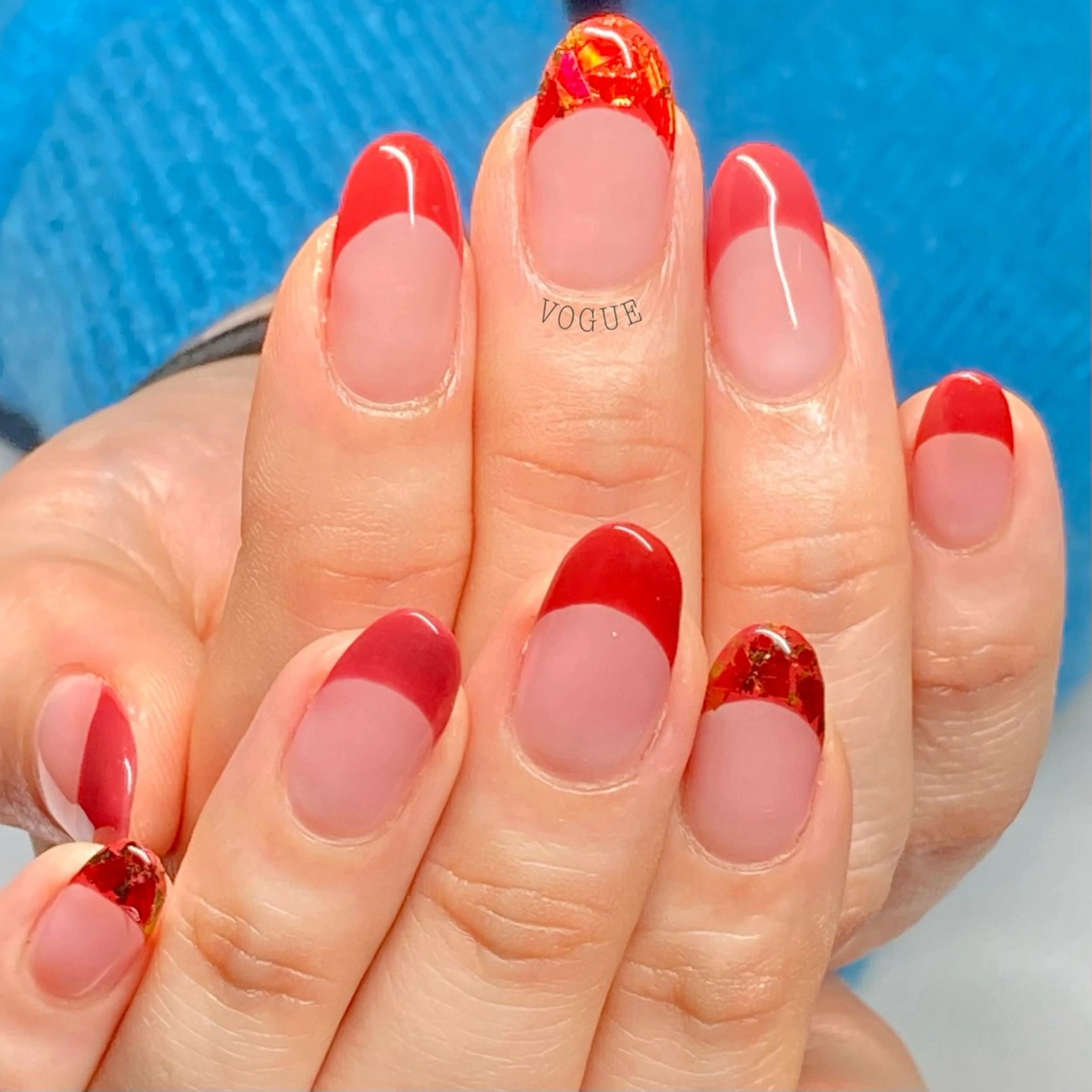 ネイル ハンドネイル VOGUE ×SWANのネイルデザイン