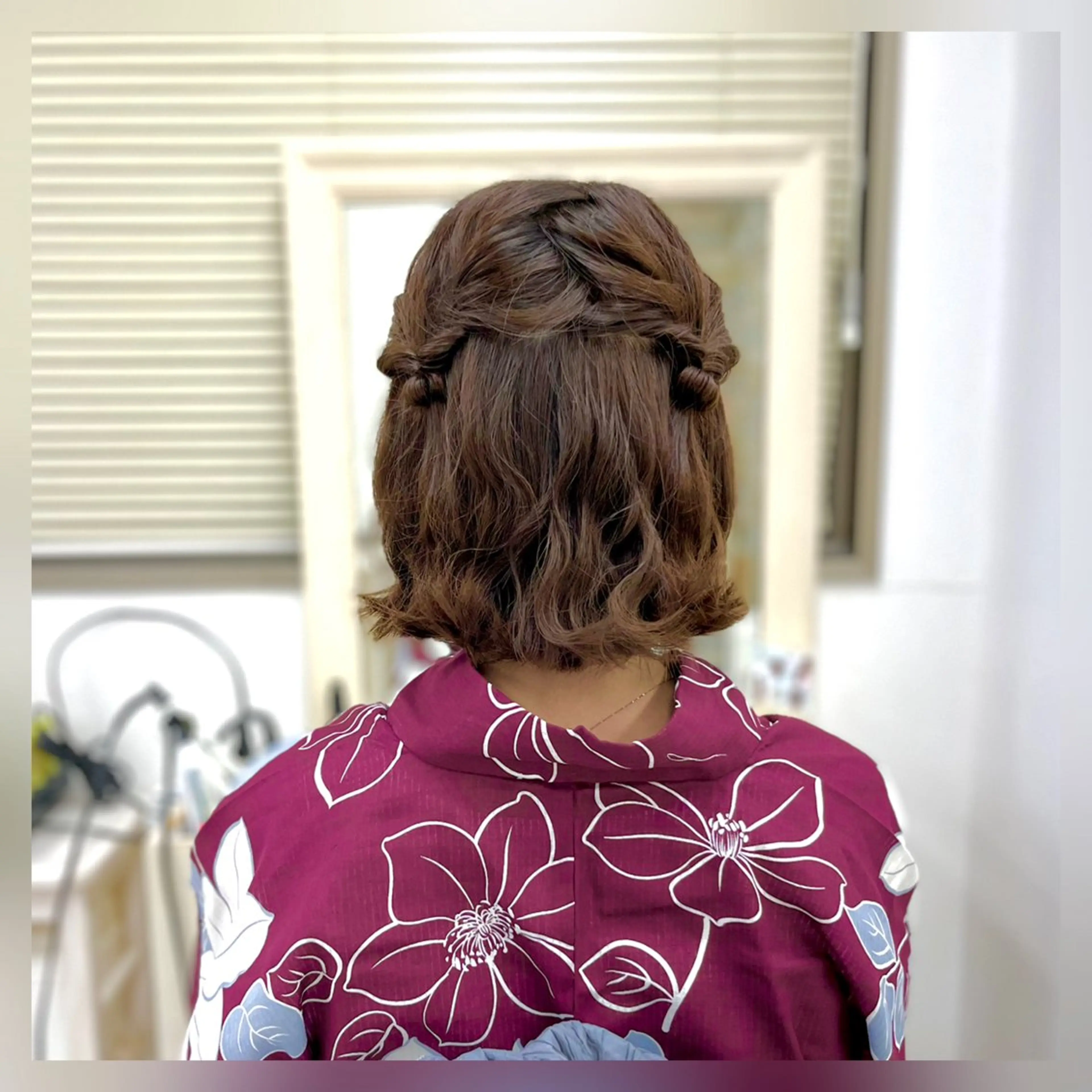 ヘアアレンジ 似合わせヘアメイク 💐オダギリチアキのヘアスタイル