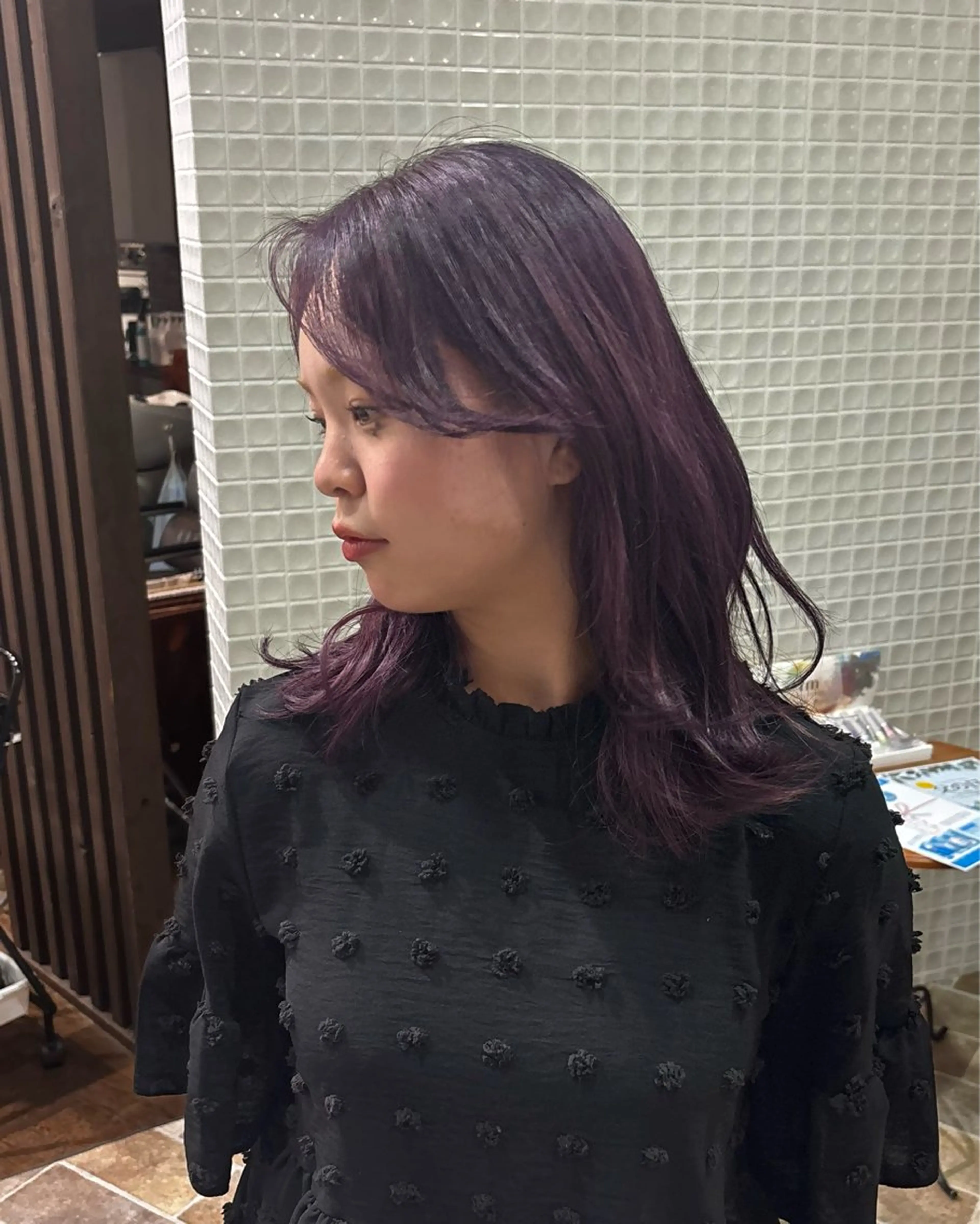 カラー 藪田 鈴のヘアスタイル