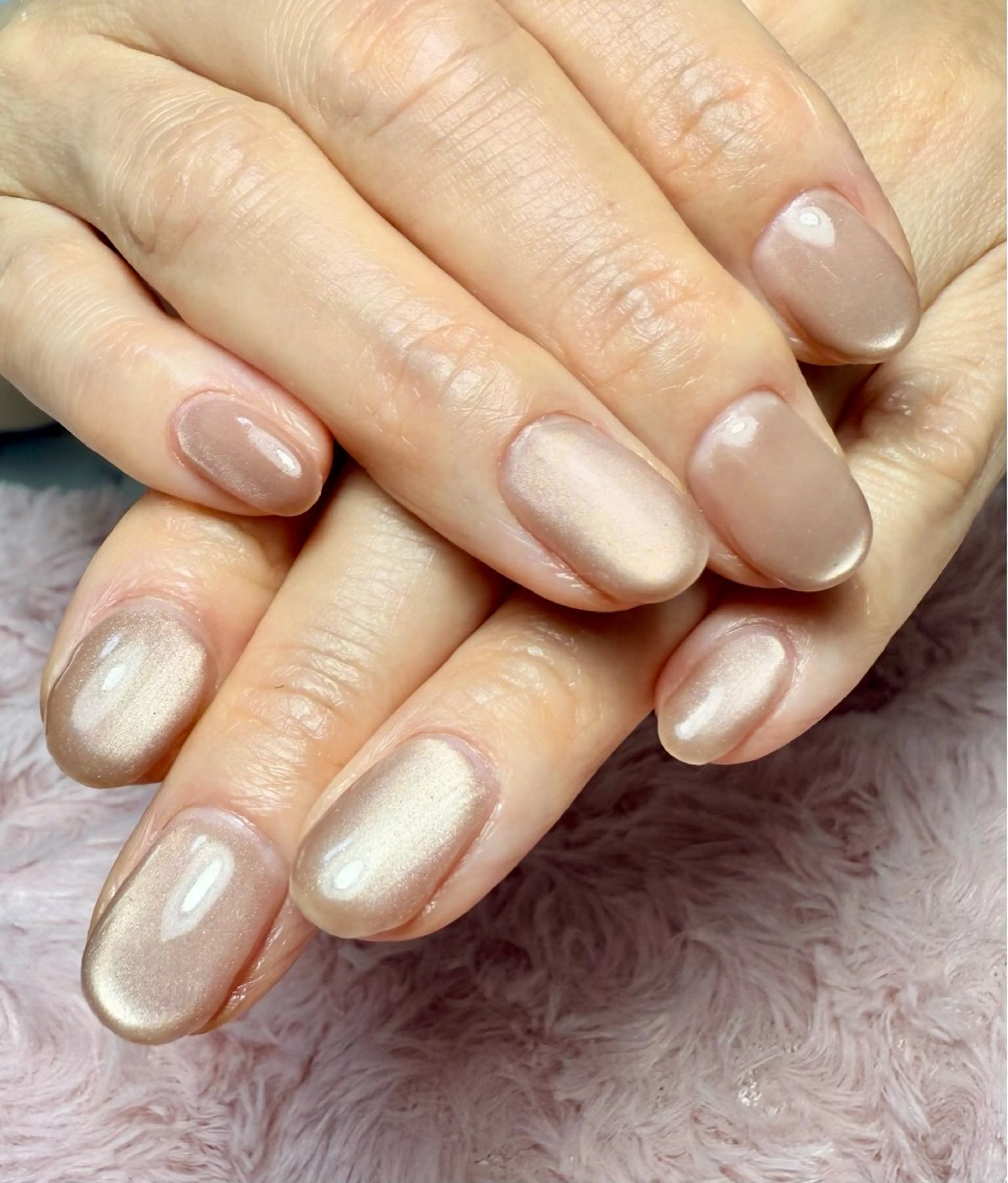 ネイル アニマル柄 アートネイル チークネイル 氷ネイル・うるうるネイル キラキラネイル Mai’s nailのネイルデザイン