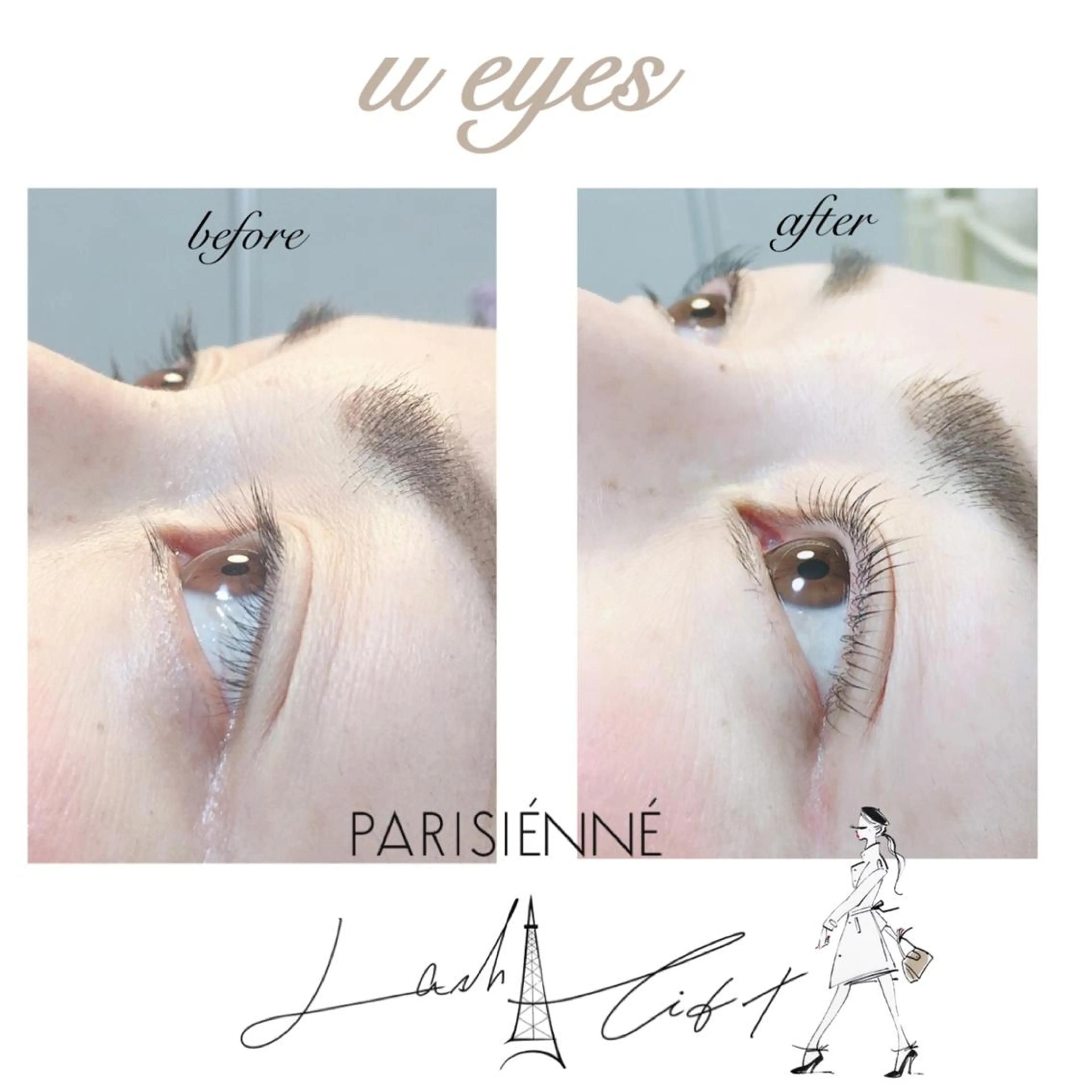 マツエク・マツパ u eyesのマツエク・マツパデザイン