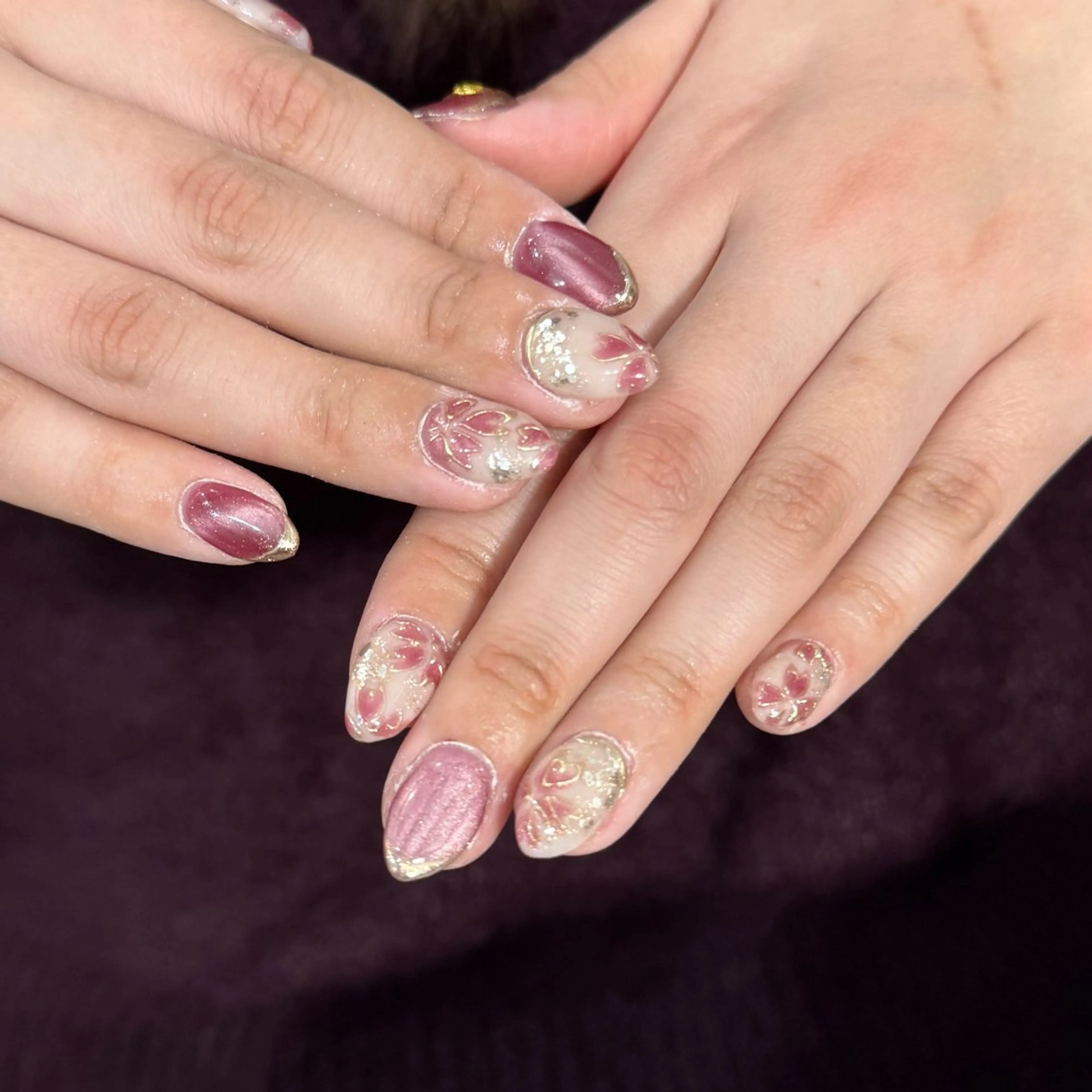 ネイル ハンドネイル LINXS aosaのネイルデザイン