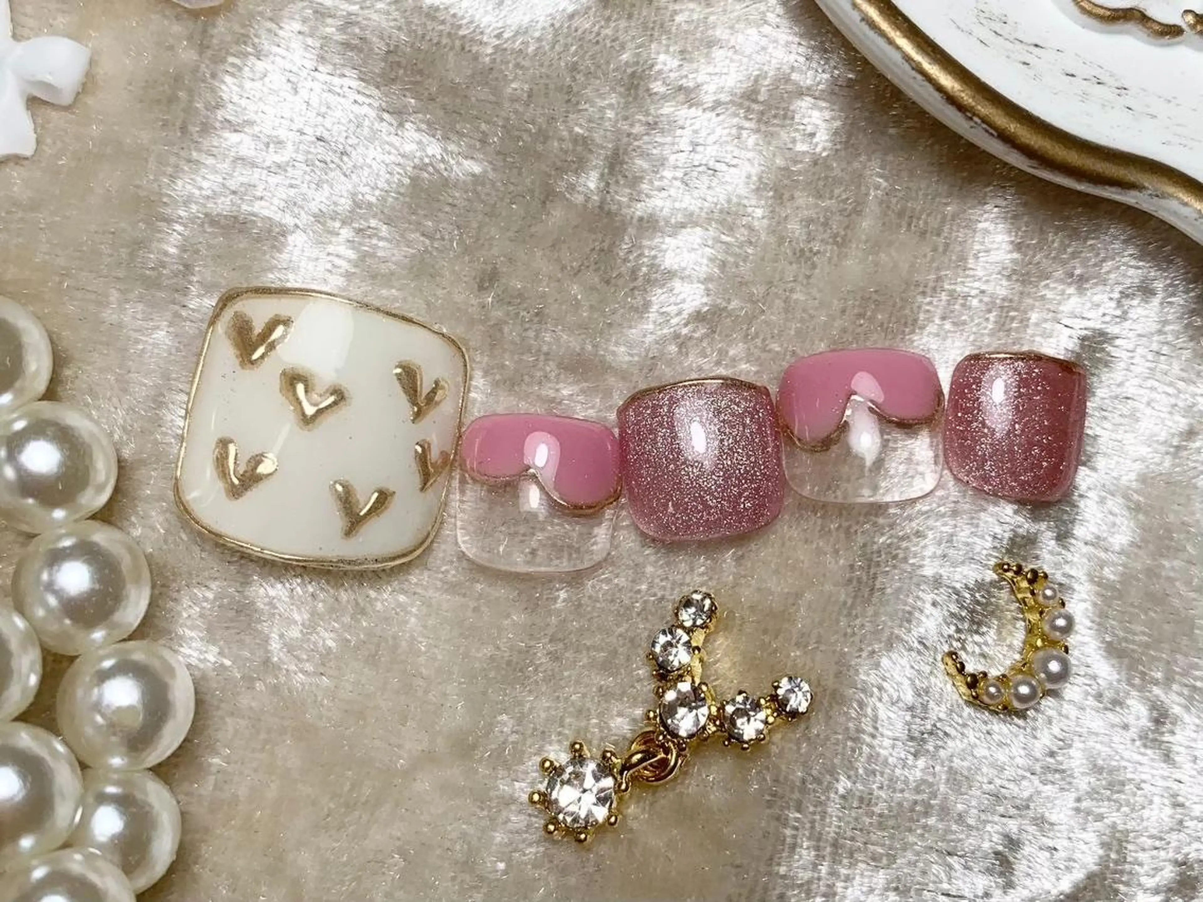 ネイル フットネイル miku ✼•nail •✼のネイルデザイン