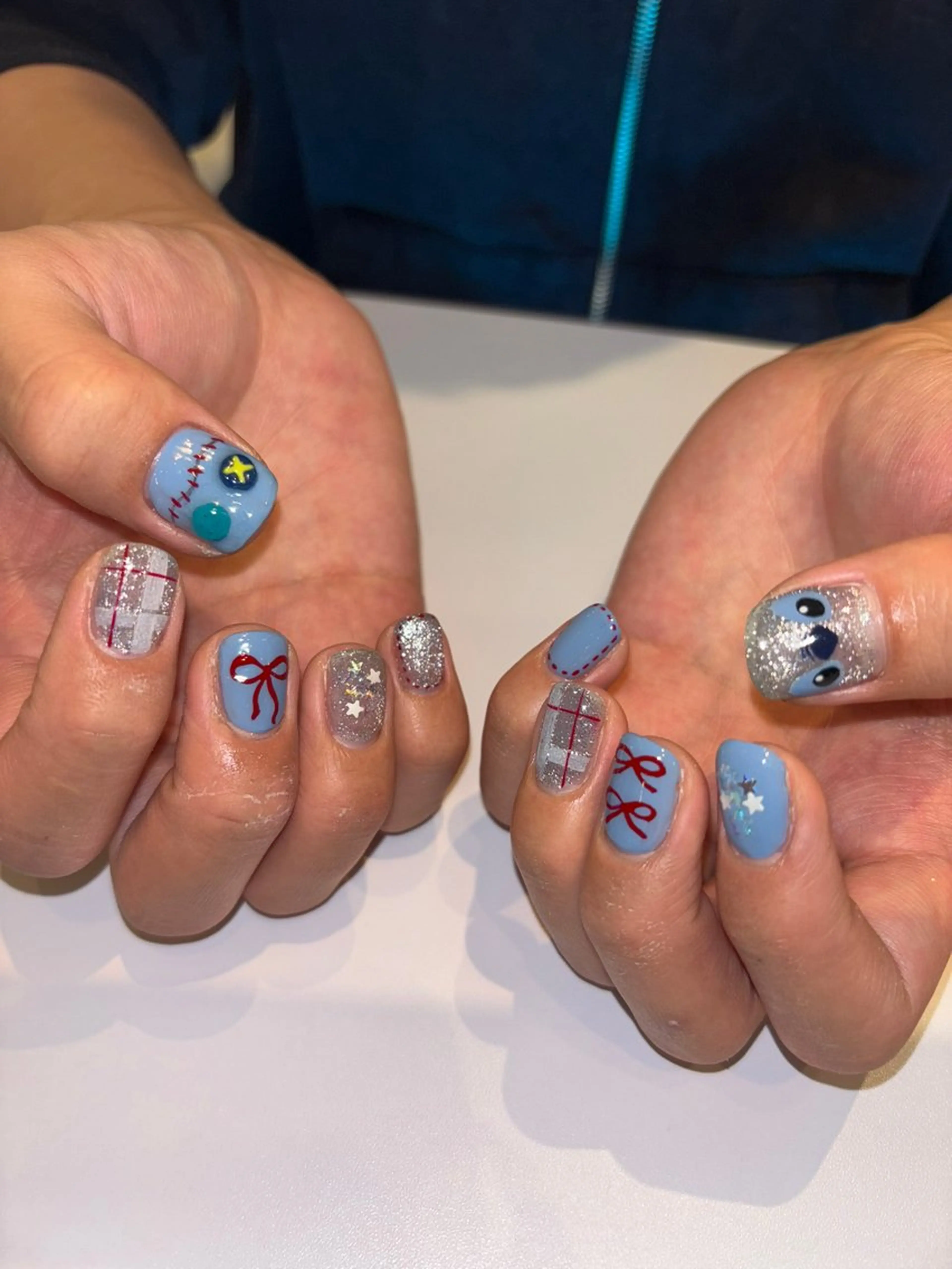 ネイル ハンドネイル 倫実/スカルプ /ガーリー/個性派のネイルデザイン