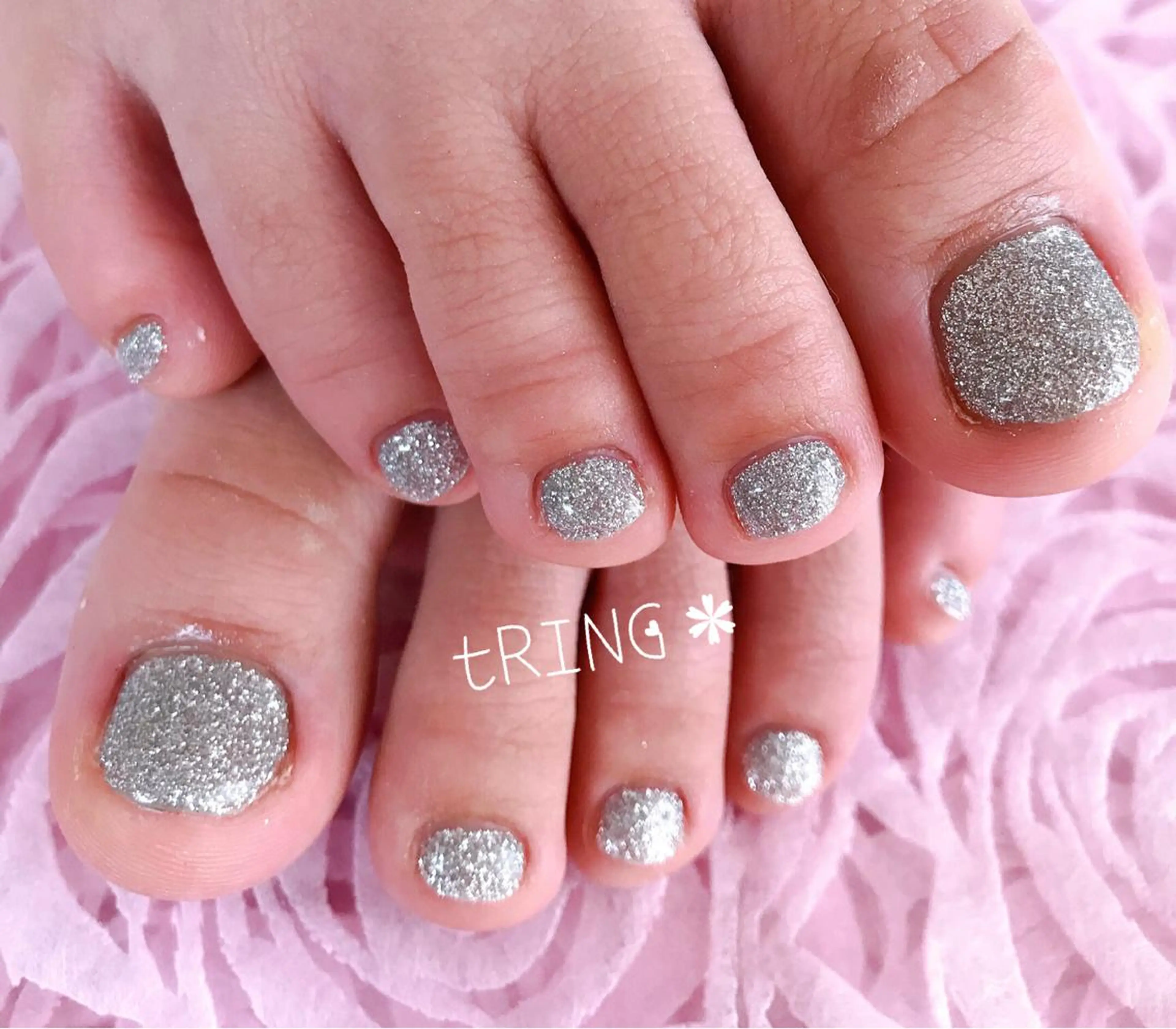 ネイル フットネイル フットネイル tRING＊ しいの木台のネイルデザイン