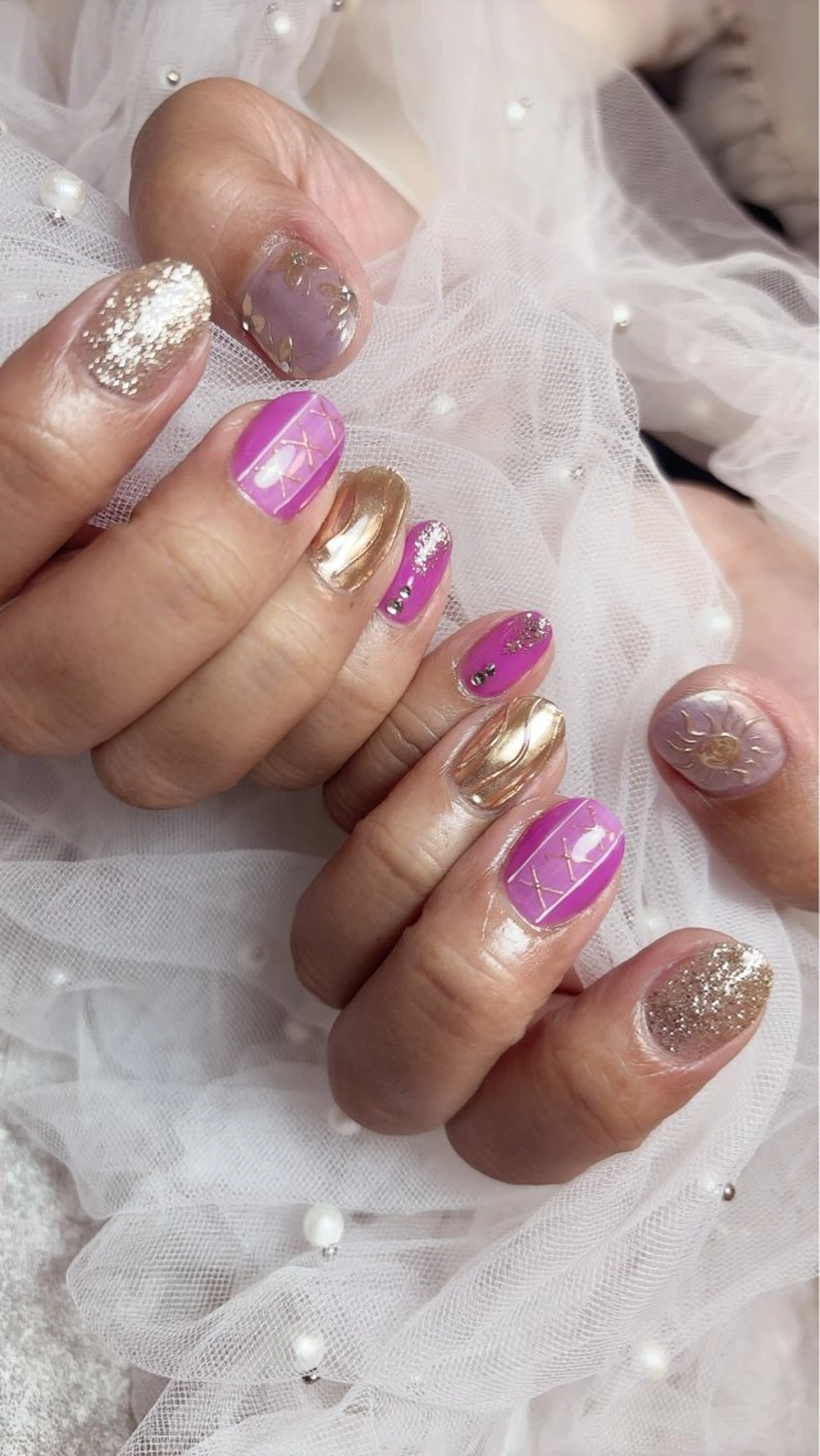 ネイル ハンドネイル San＆Lily madokaのネイルデザイン