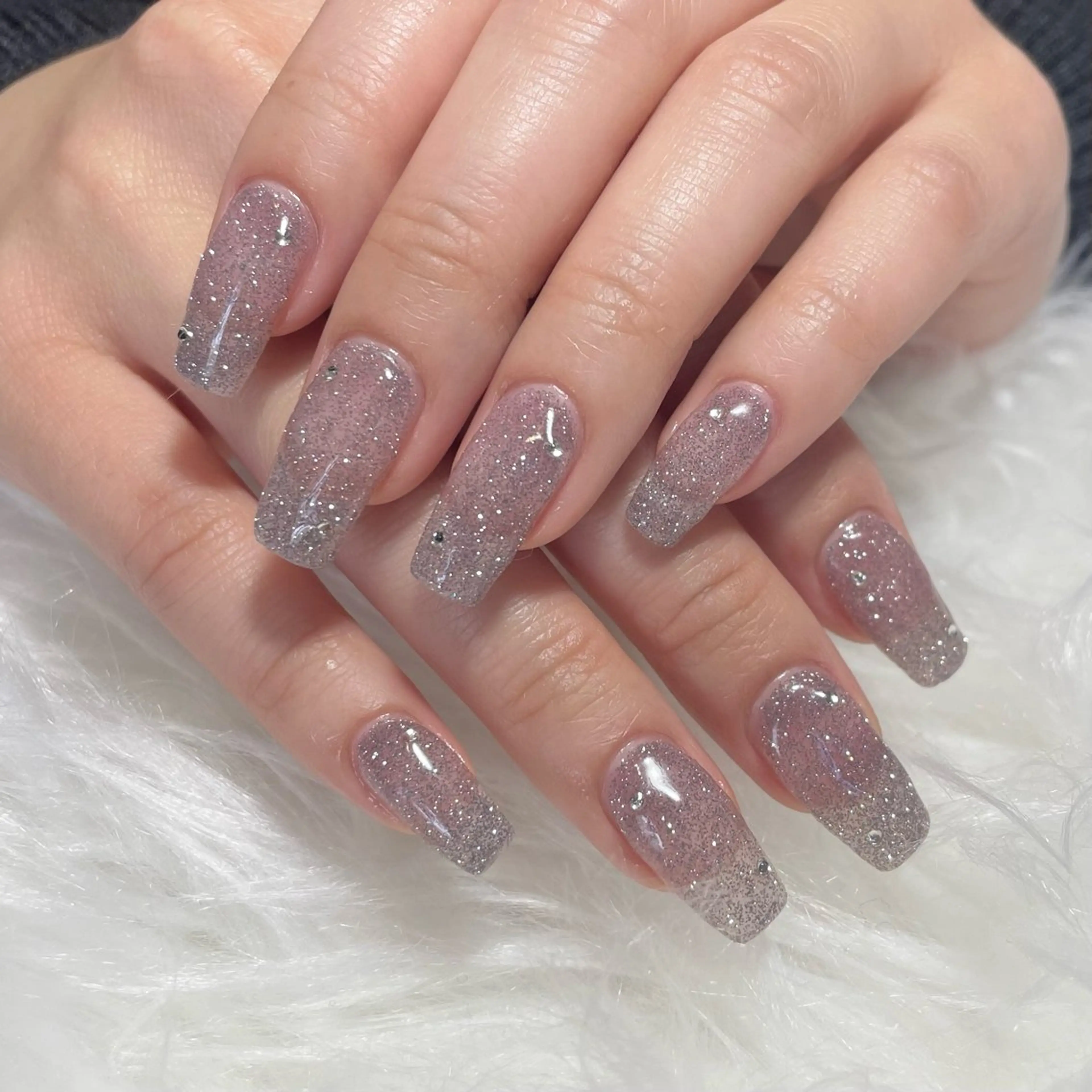 ネイル フラッシュネイル neige Kouzukiのネイルデザイン