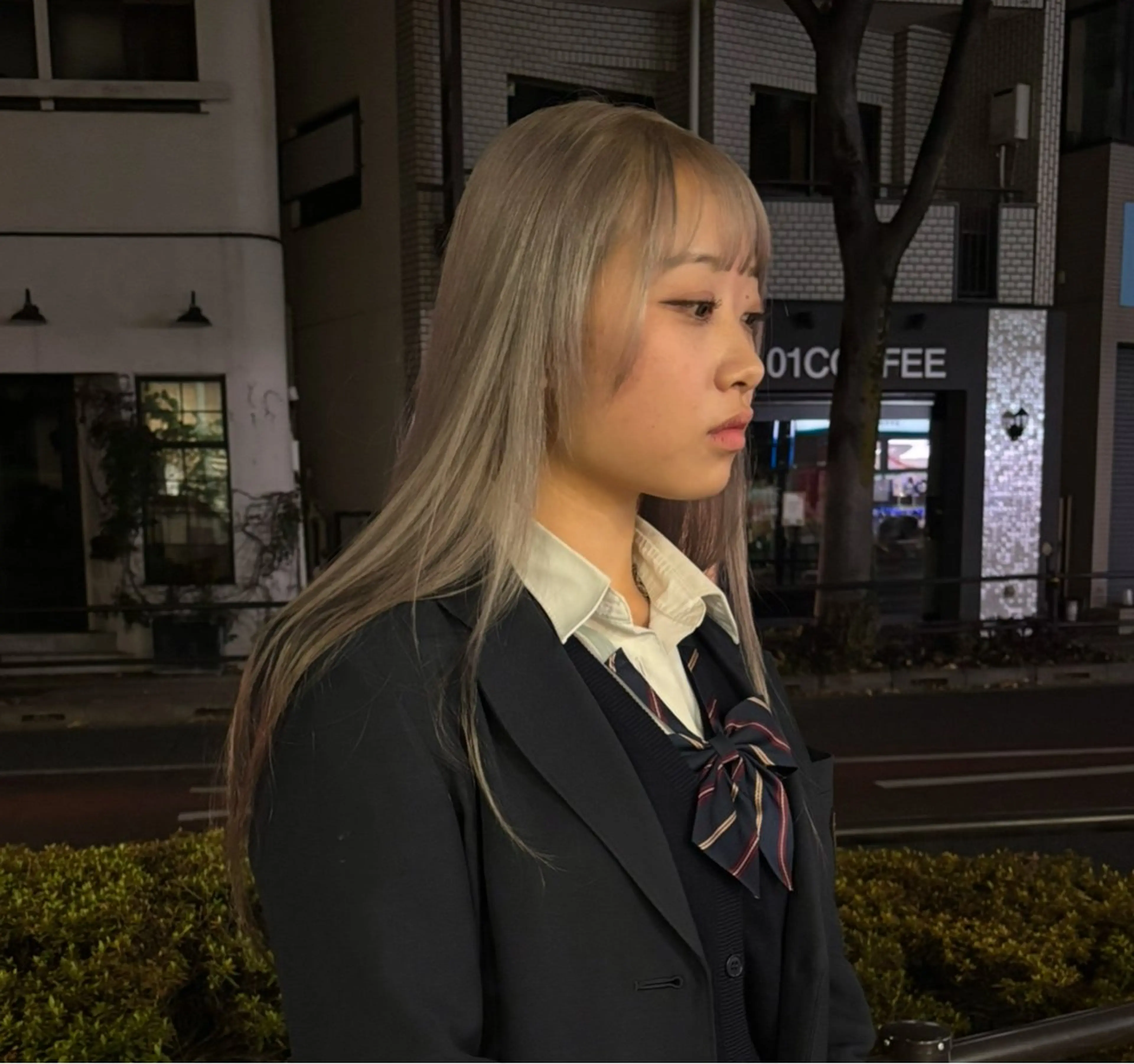 ロング カラー ヘアカラー カット/縮毛矯正/ 鈴木敏文🍃のヘアスタイル