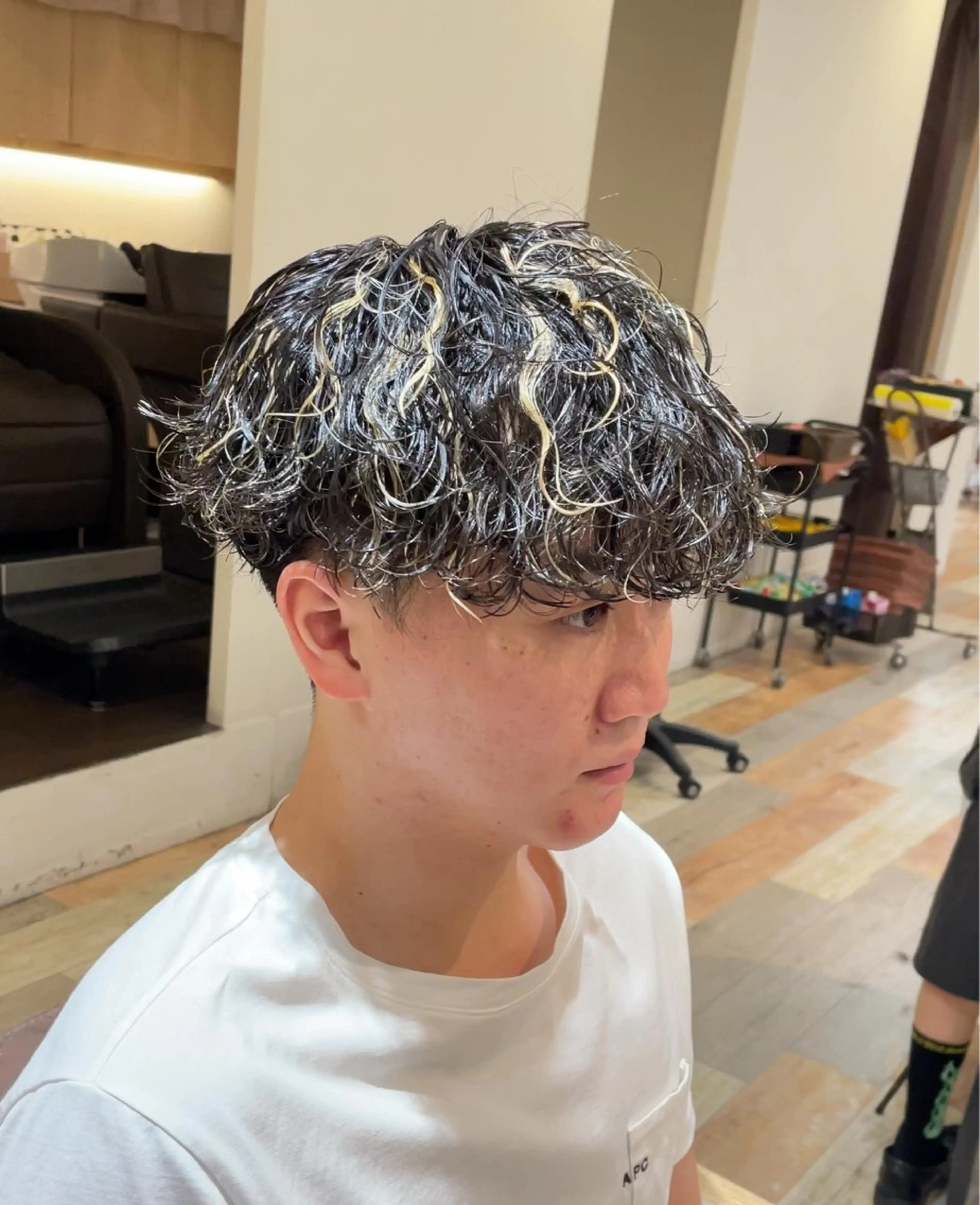 メンズ 髪質改善 髪質改善カラーゆうひのヘアスタイル