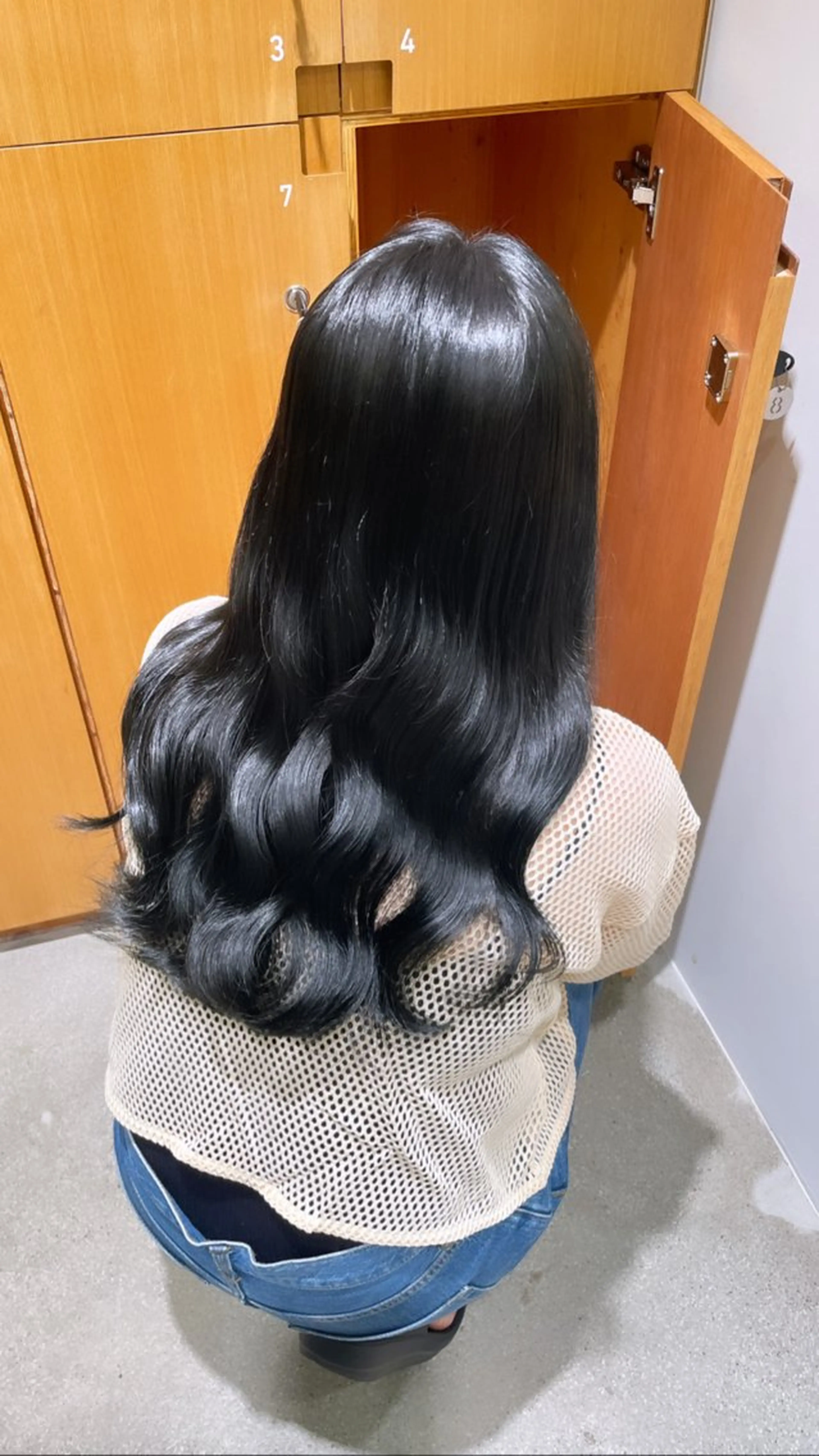 ヘアアレンジ 落合しほ/韓国ヘア/ 髪質改善/縮毛矯正のヘアスタイル