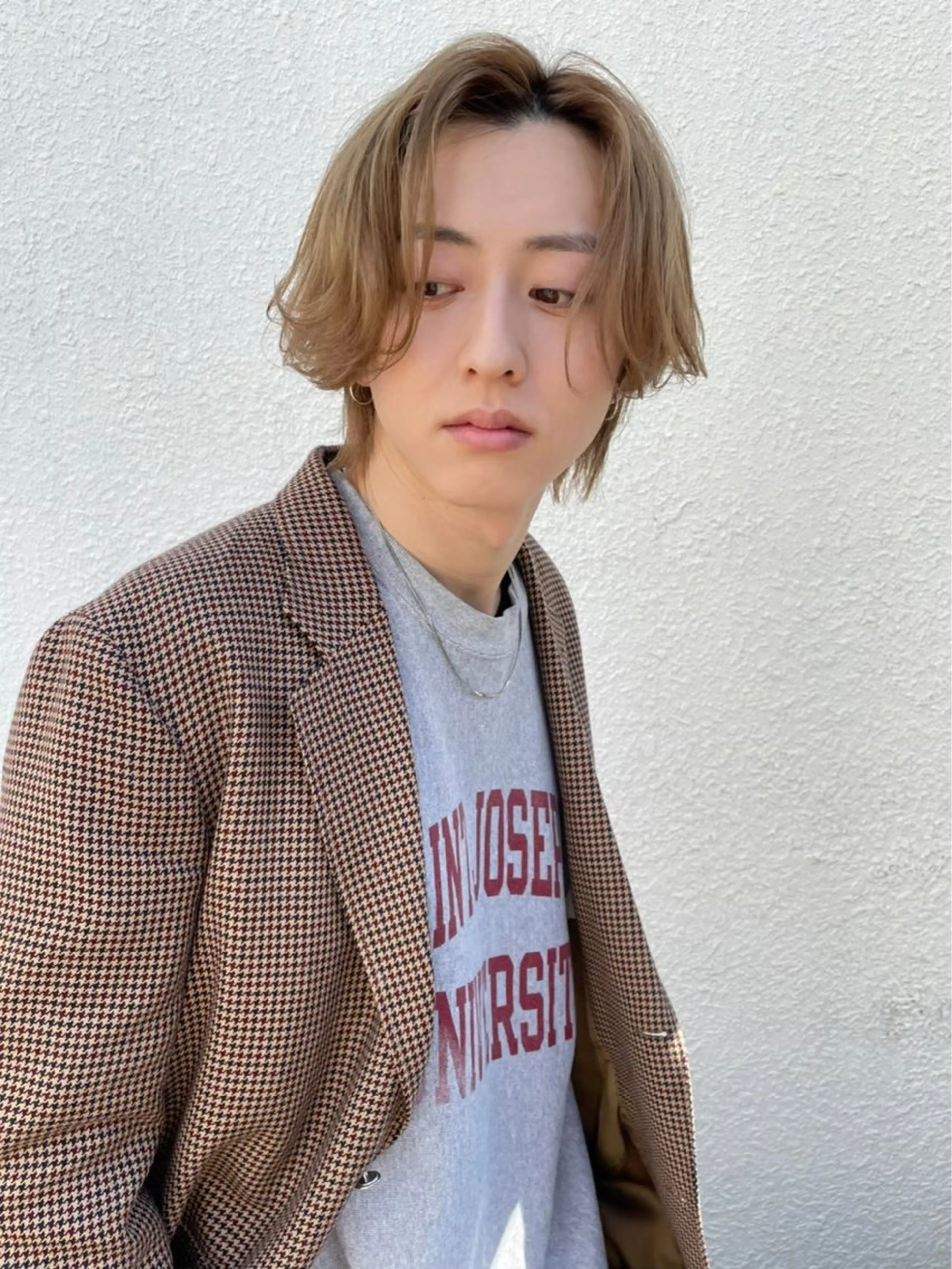 メンズ シャドウパーマ/ 波巻きパーマ/三鷹のヘアスタイル