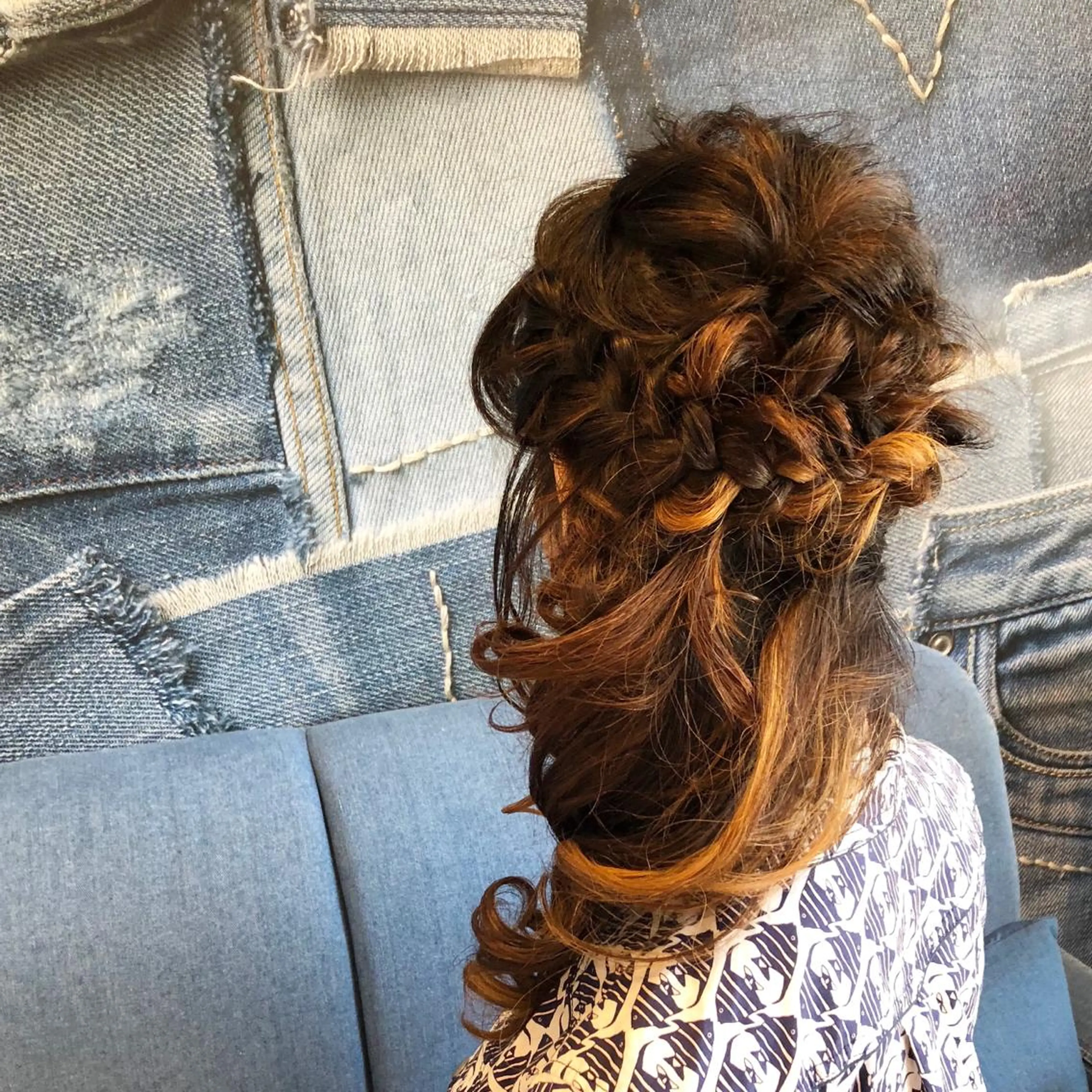 セミロング ヘアアレンジ 【サンバイエム】 公式のエステ・リラクイメージ