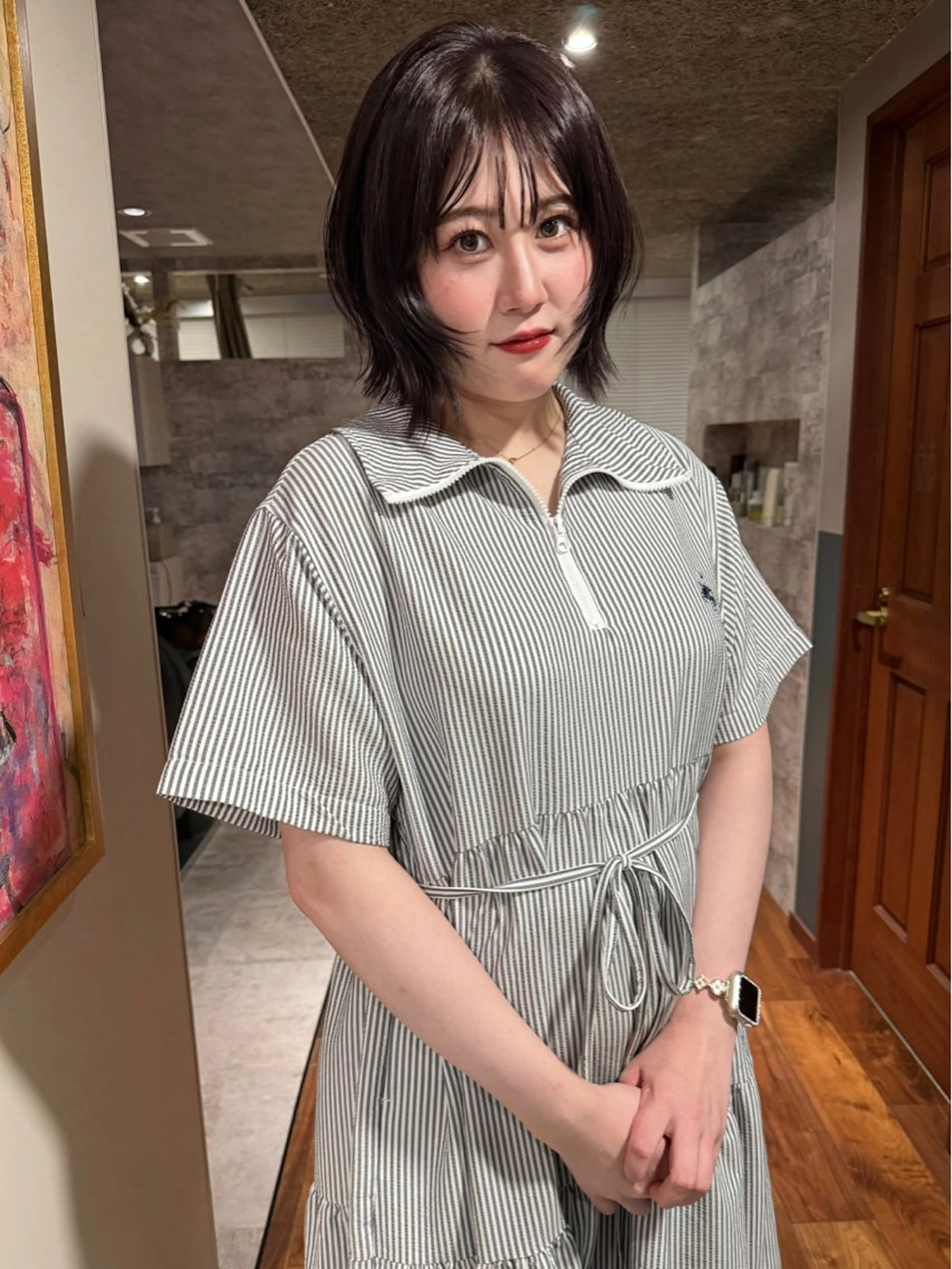 ショート カラー カット ヘアカラー トリートメント mai / linoah˚✧のヘアスタイル