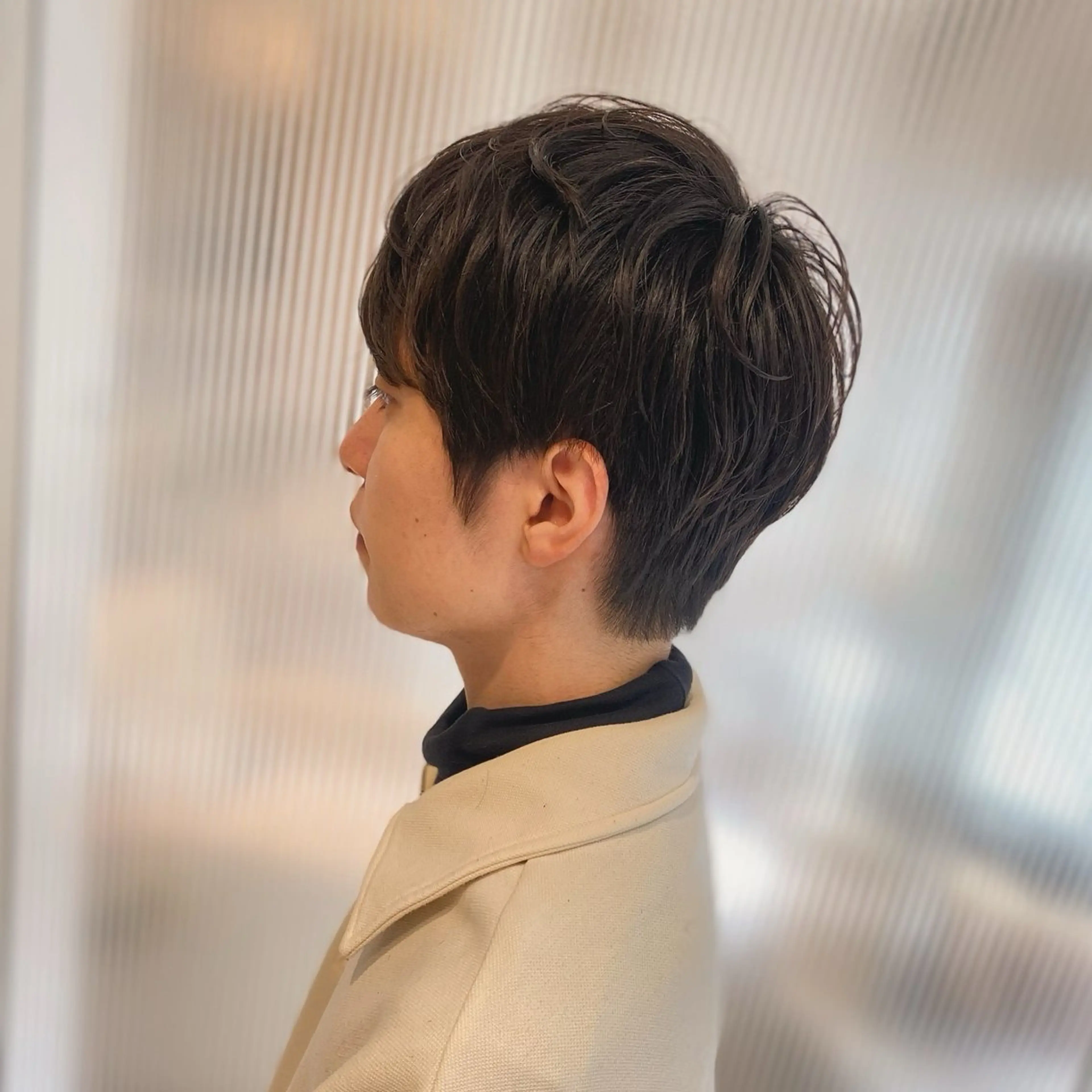 パーマ メンズ メンズハイライト メンズパーマ 🌷ちひろ/ショート /パーマ🌷のヘアスタイル