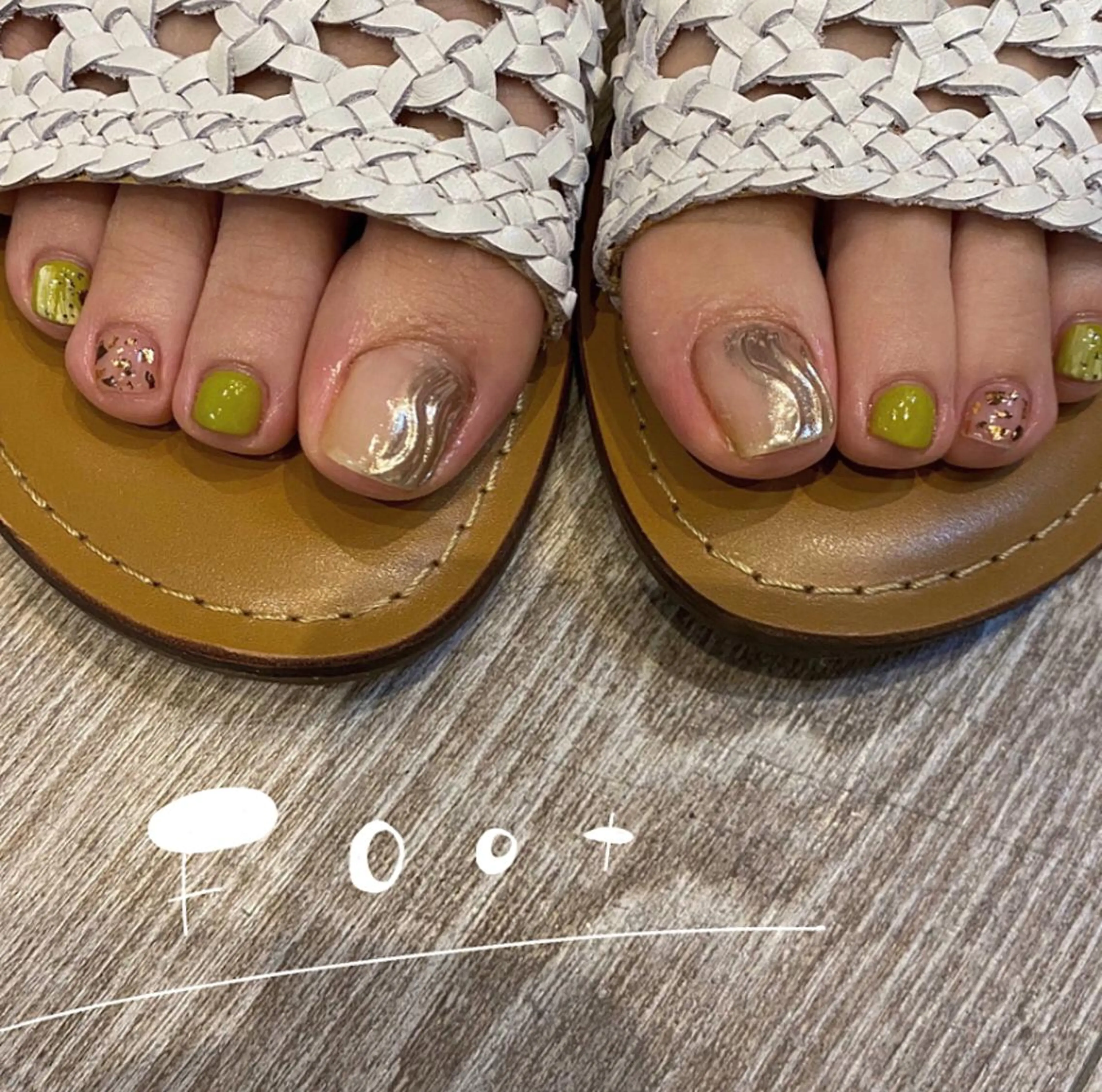 ネイル フットネイル 持ち込み フットネイル &. momoのネイルデザイン