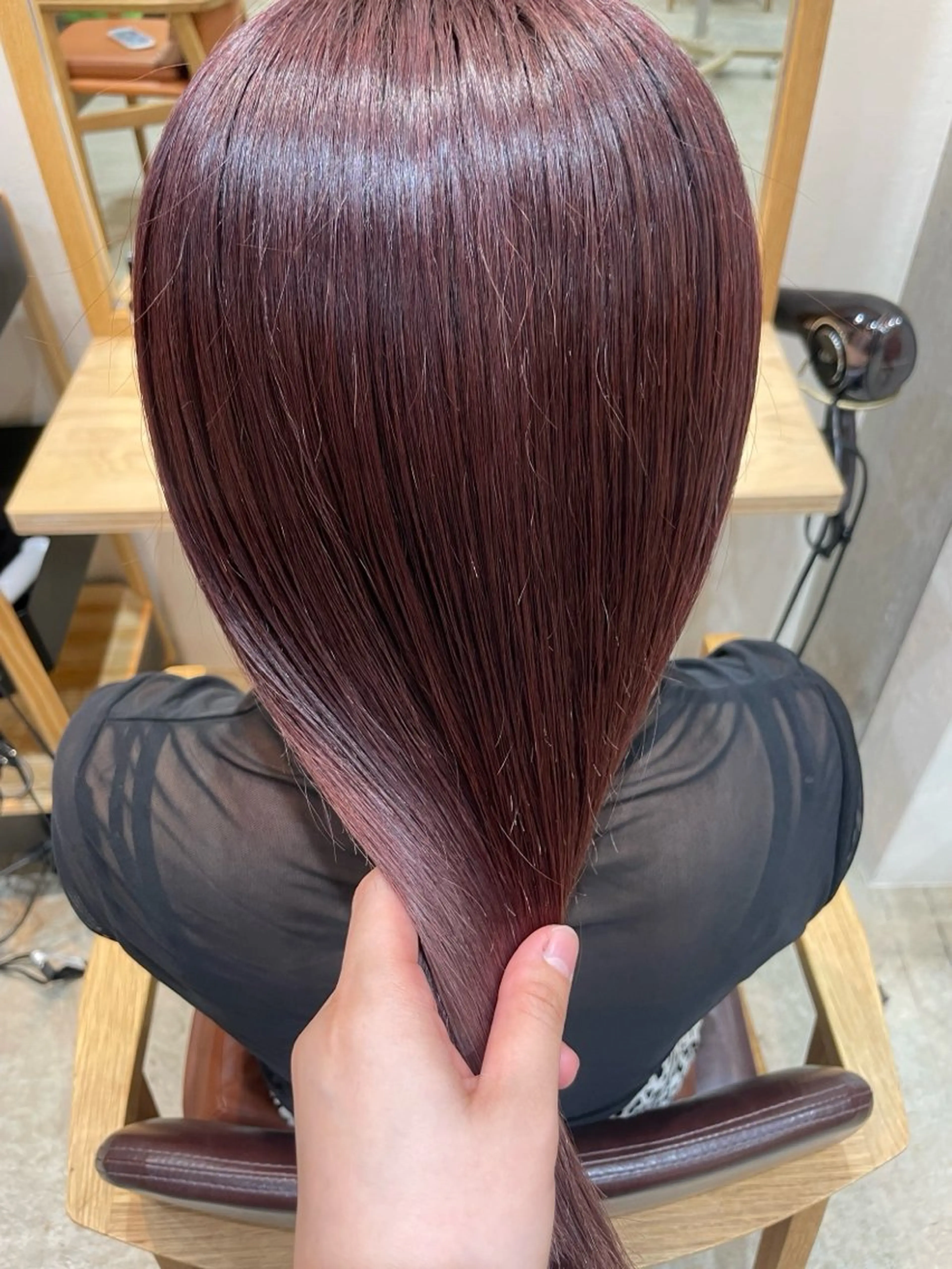 カラー 清水 なのはのヘアスタイル