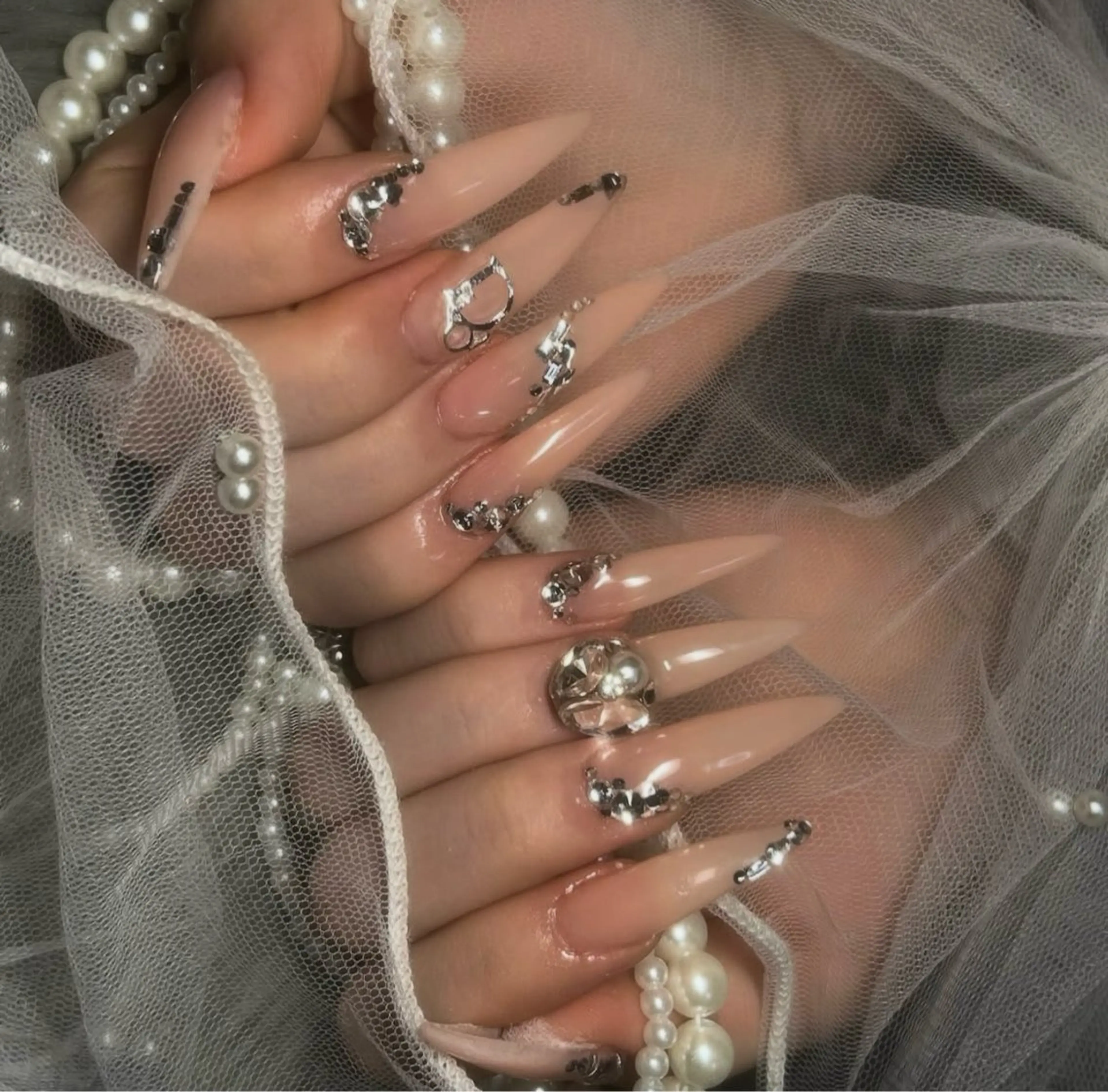 ネイル ハンドネイル 久留米市六ツ門町 メイリーネイルのネイルデザイン