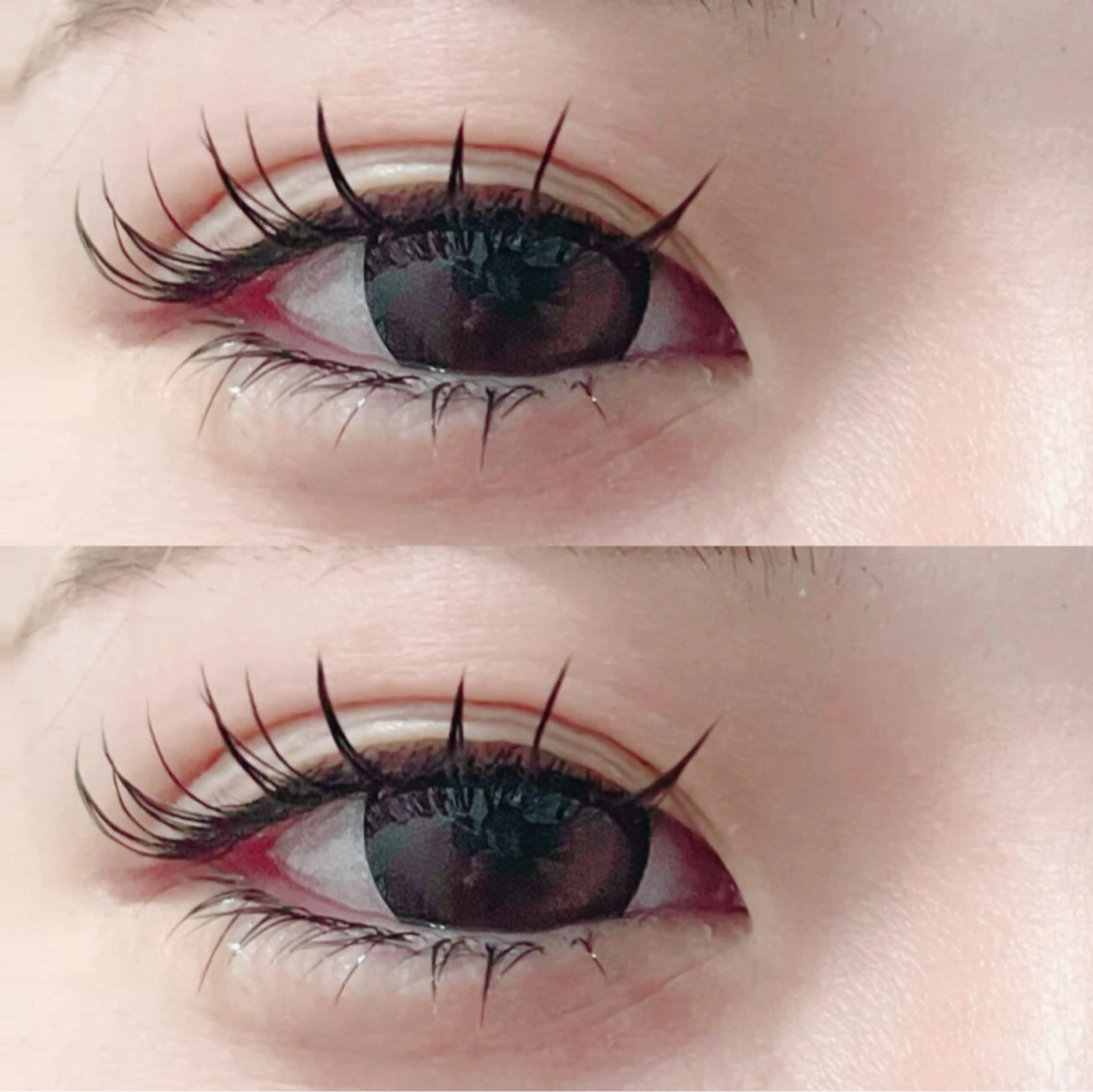 マツエク・マツパ 束感まつ毛 Cカール フラットラッシュ Jカール 下まつげエクステ マツパ ながい れいこのマツエク・マツパデザイン