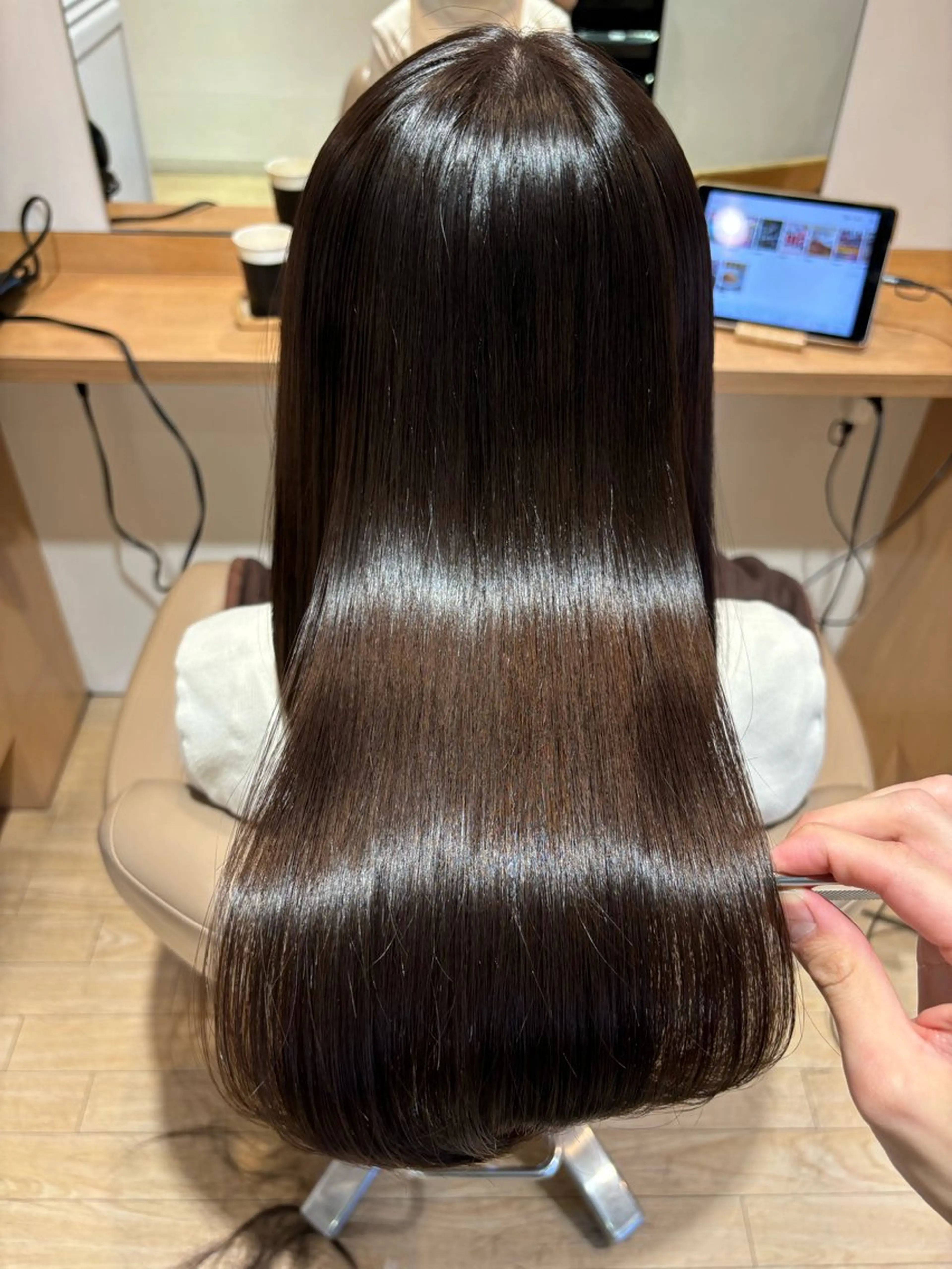 ロング カット ヘアカラー トリートメント 【Amphi Tokyo】宮原のヘアスタイル