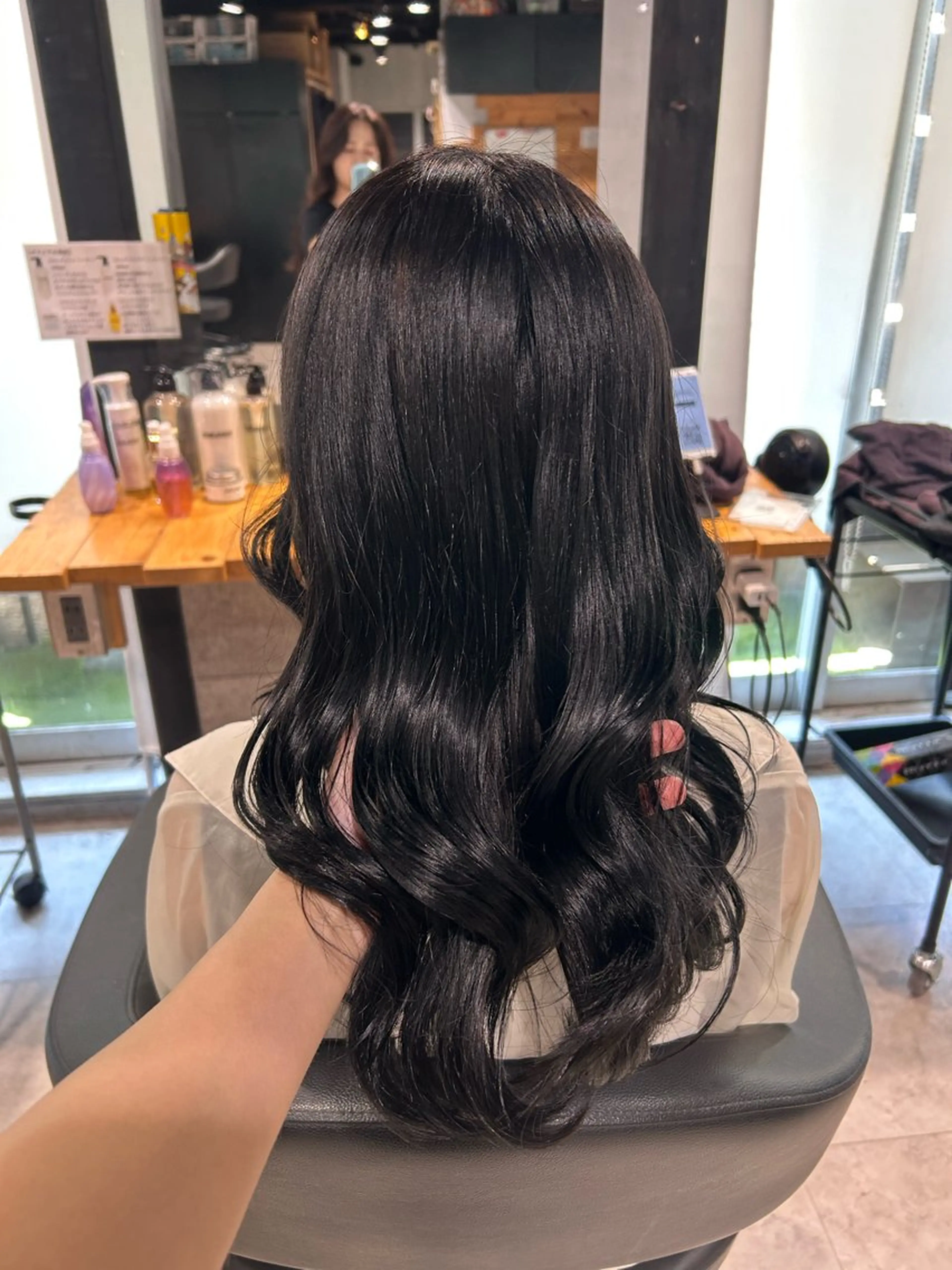 ロング カット ヘアカラー ヘッドスパ レイヤーStyle 🩵菜々実のヘアスタイル