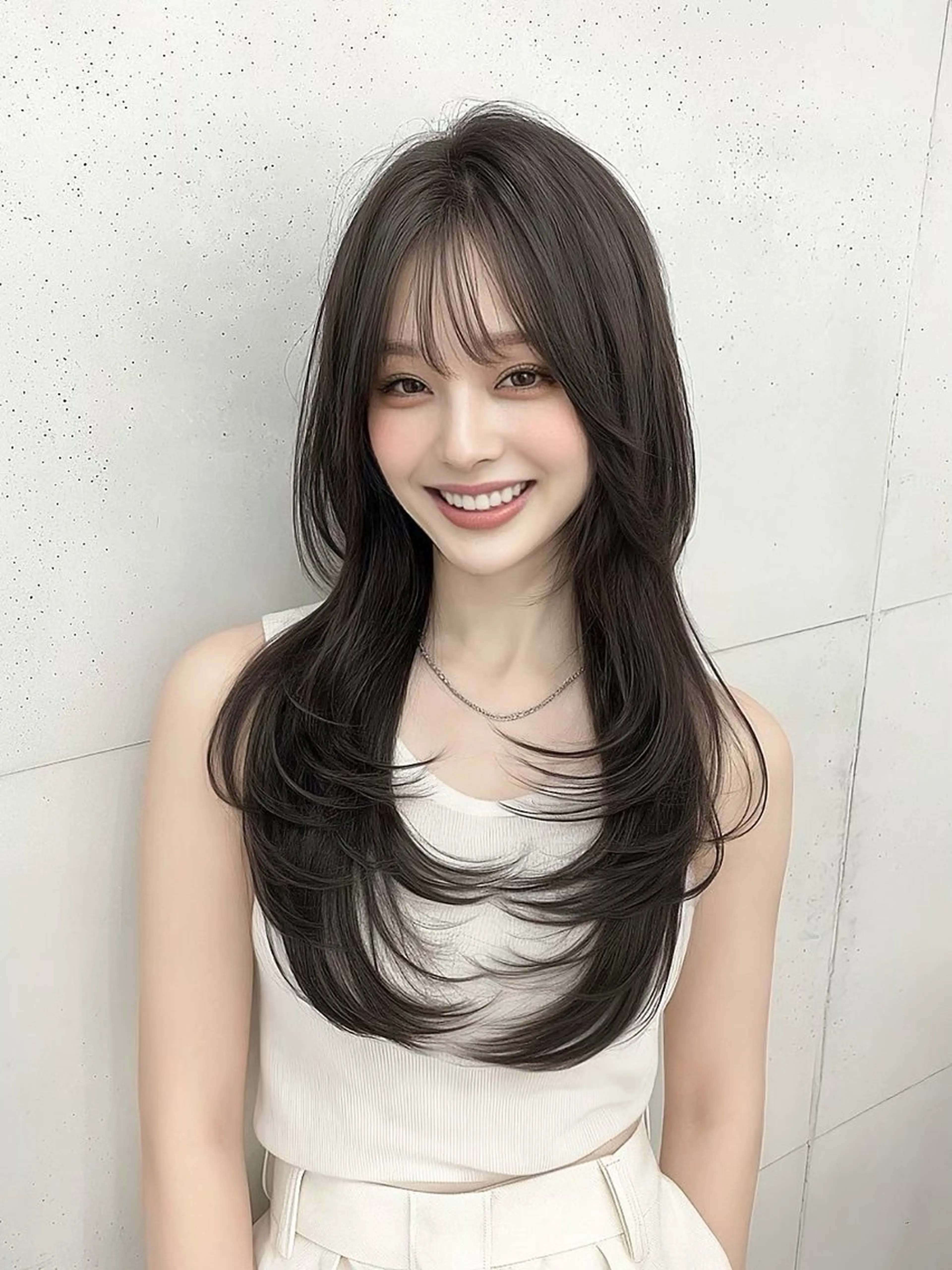 ロング 神戸三宮 nanomiのヘアスタイル