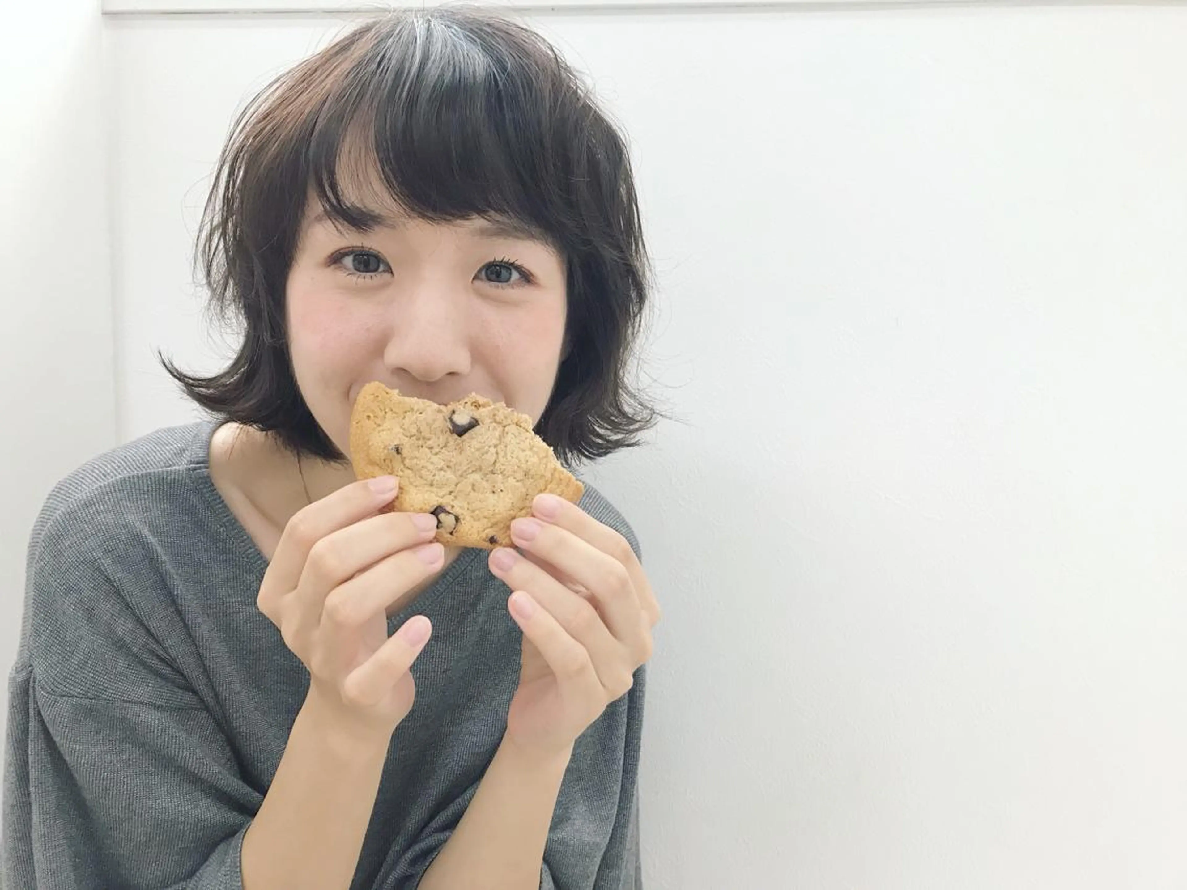 ミディアム 鎌田 祥江のヘアスタイル