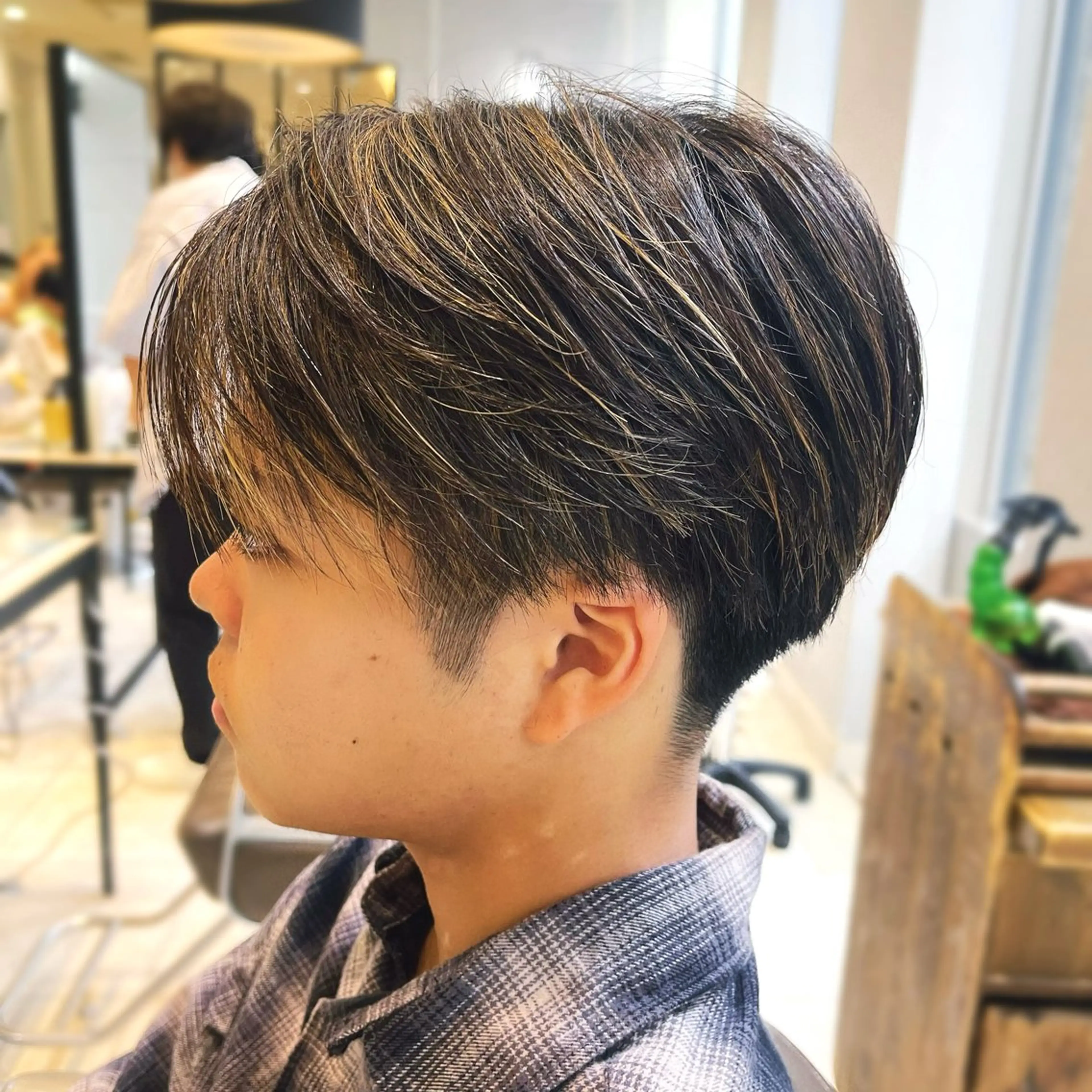 【平日14時以降限定✨】メンズスタイルカット+カラーの写真