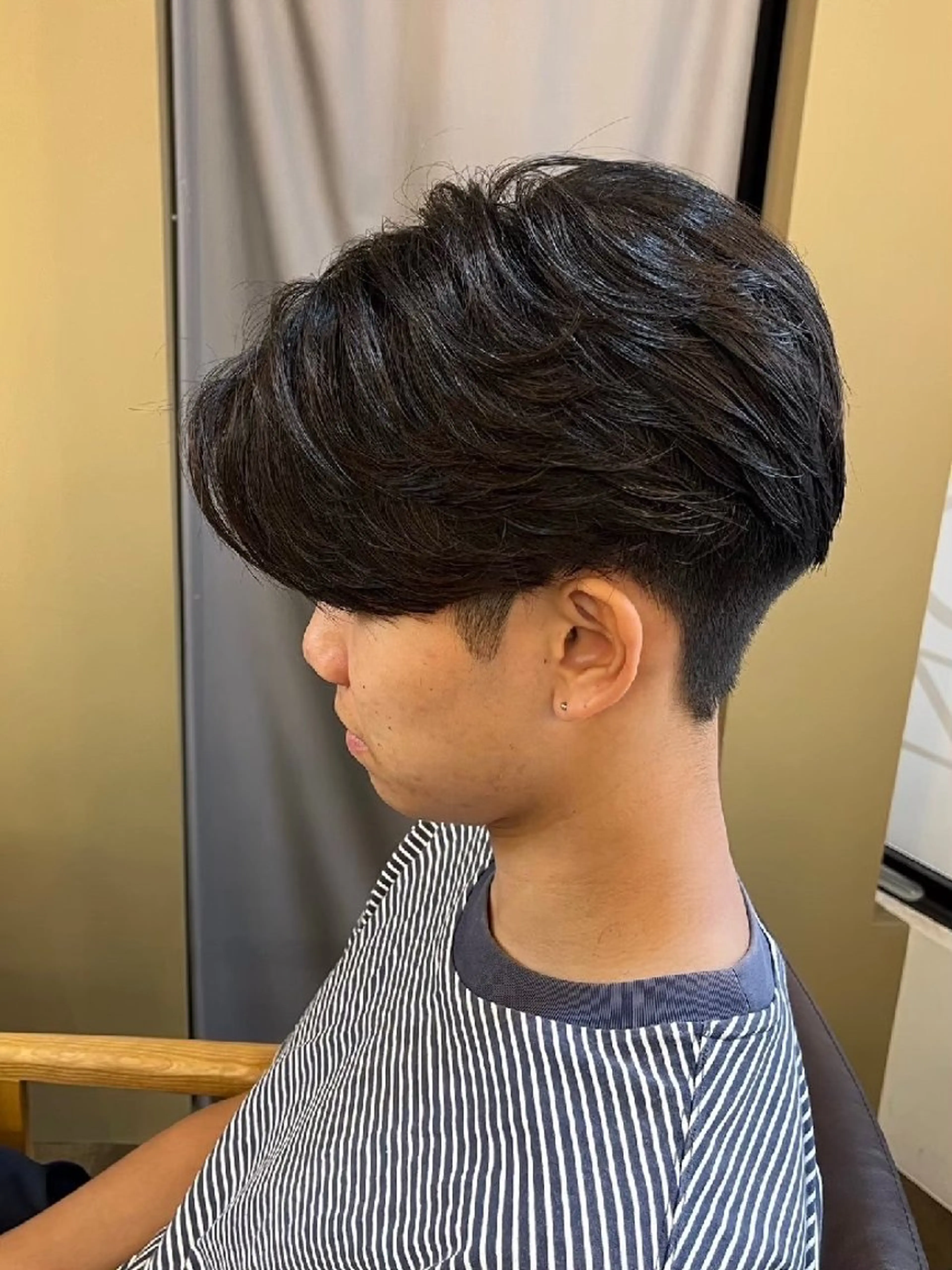 パーマ 🇰🇷ダウンパーマ 毛流れヘア🪽藤原のヘアスタイル