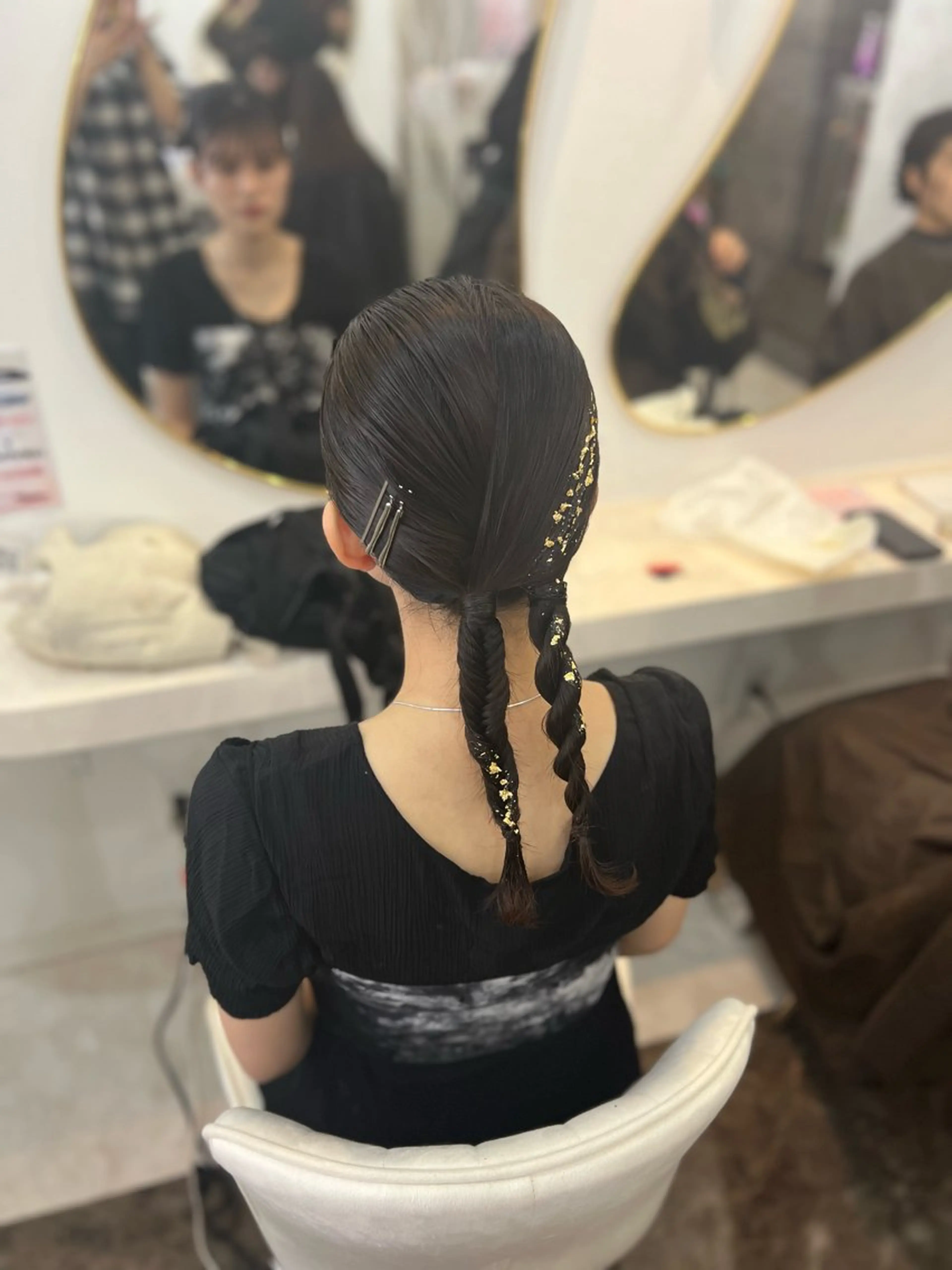 セミロング ヘアアレンジ momoka★彡 lovis大宮のヘアスタイル