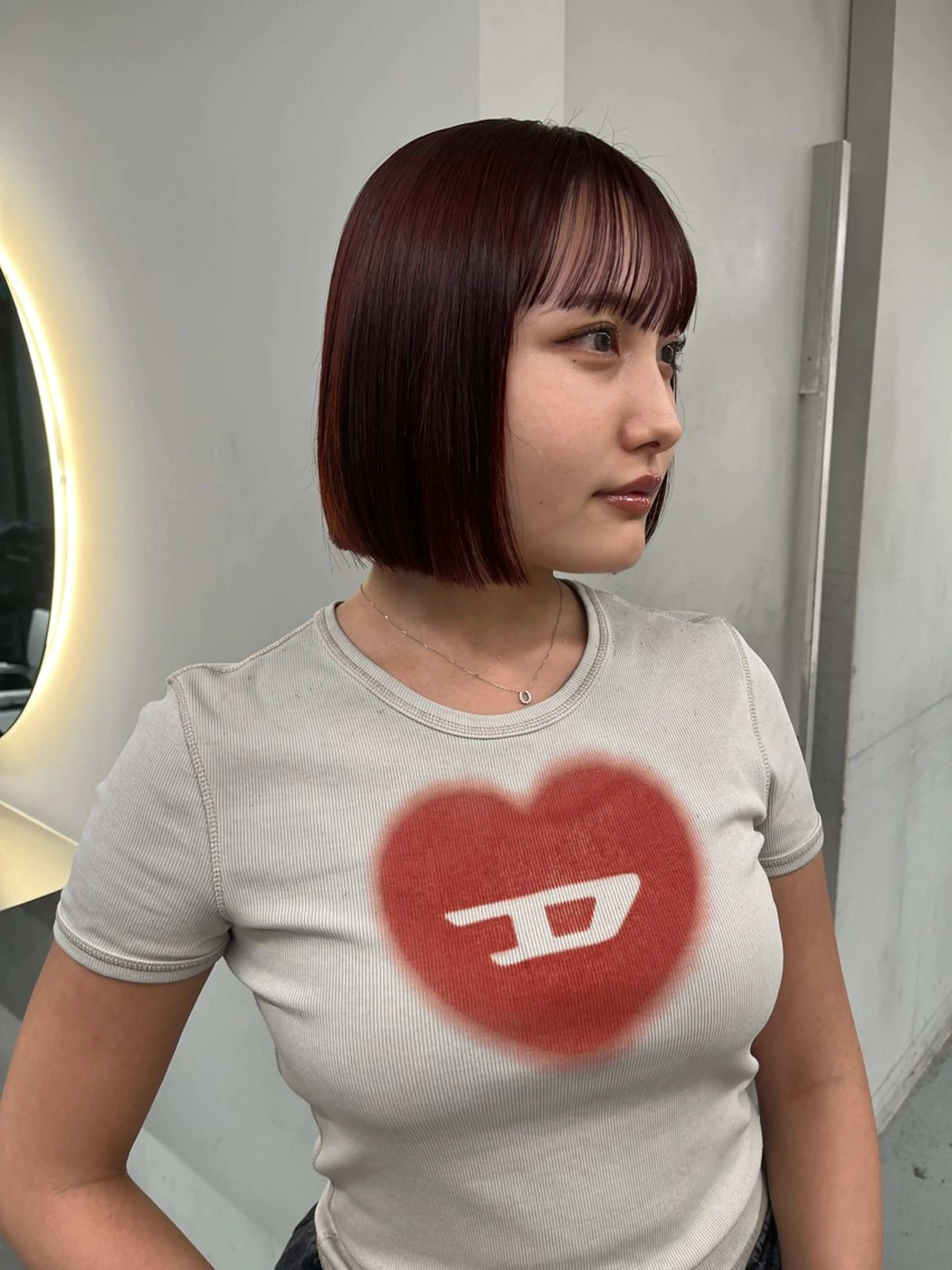 カラー 艶ブリーチ/表参道 ハイトーン /実乃梨のヘアスタイル