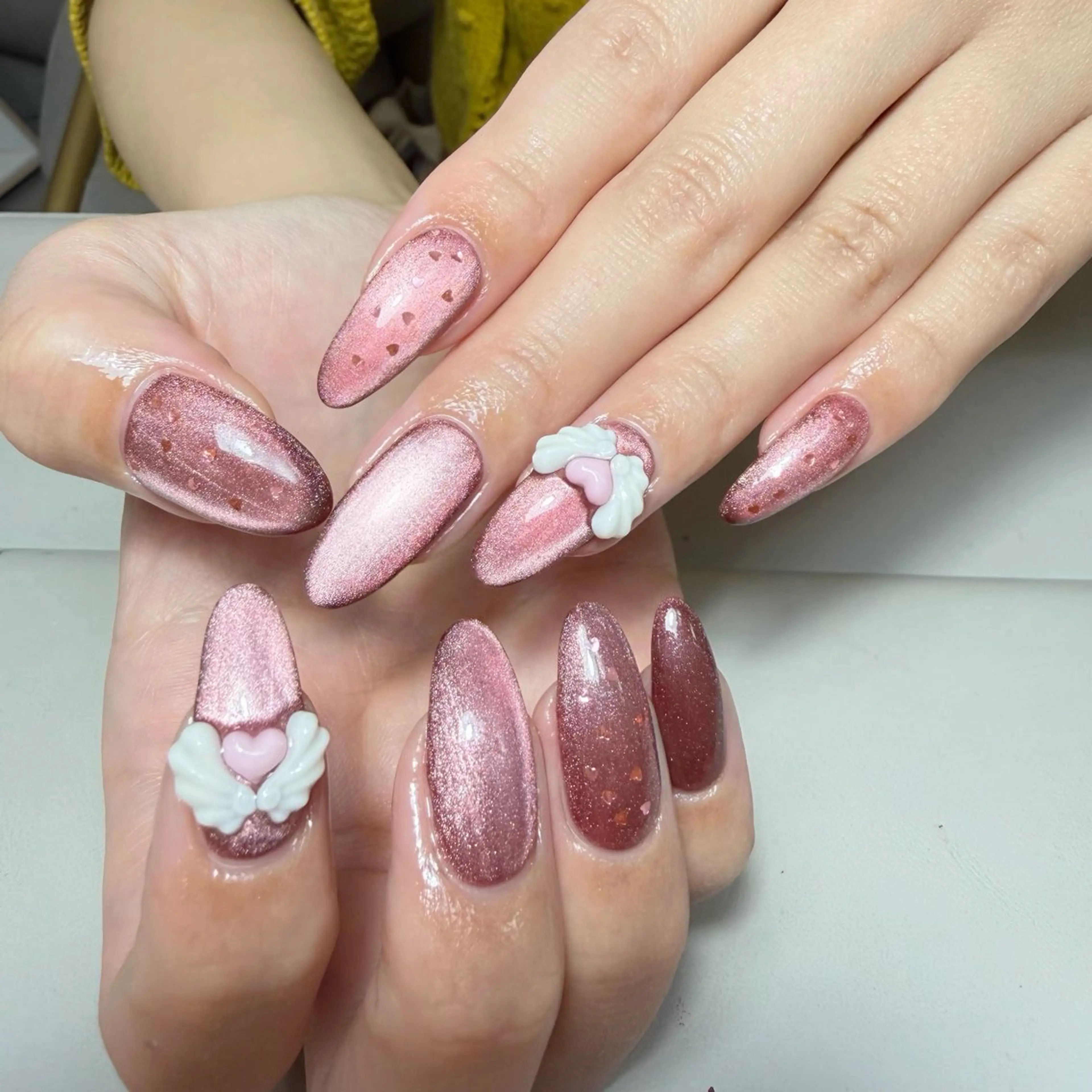 ネイル ハンドネイル AngelChris ビューティーサロン琳のネイルデザイン