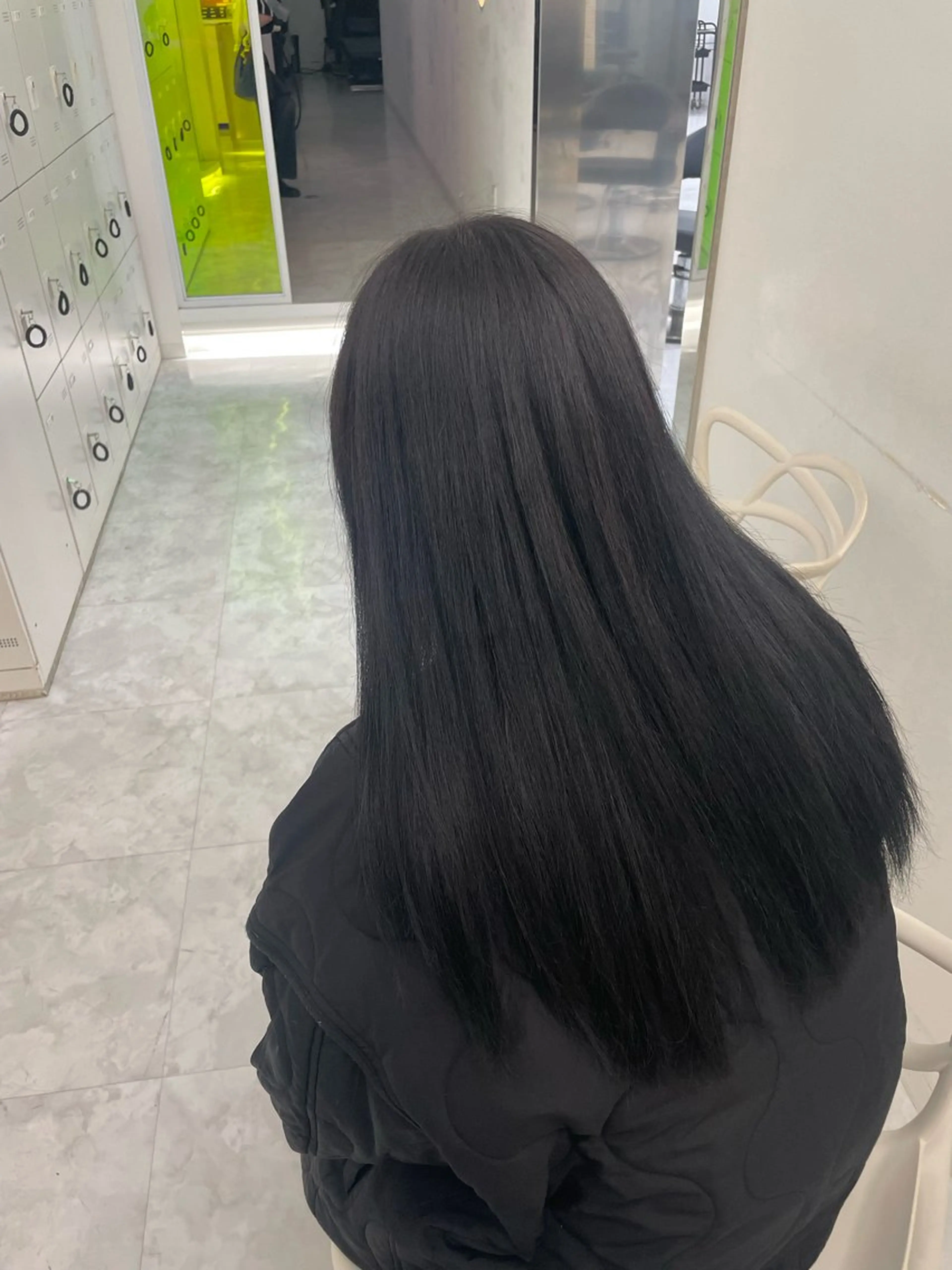 ロング カラー 中韓レイヤー/ ブラウン🤎はやとのヘアスタイル