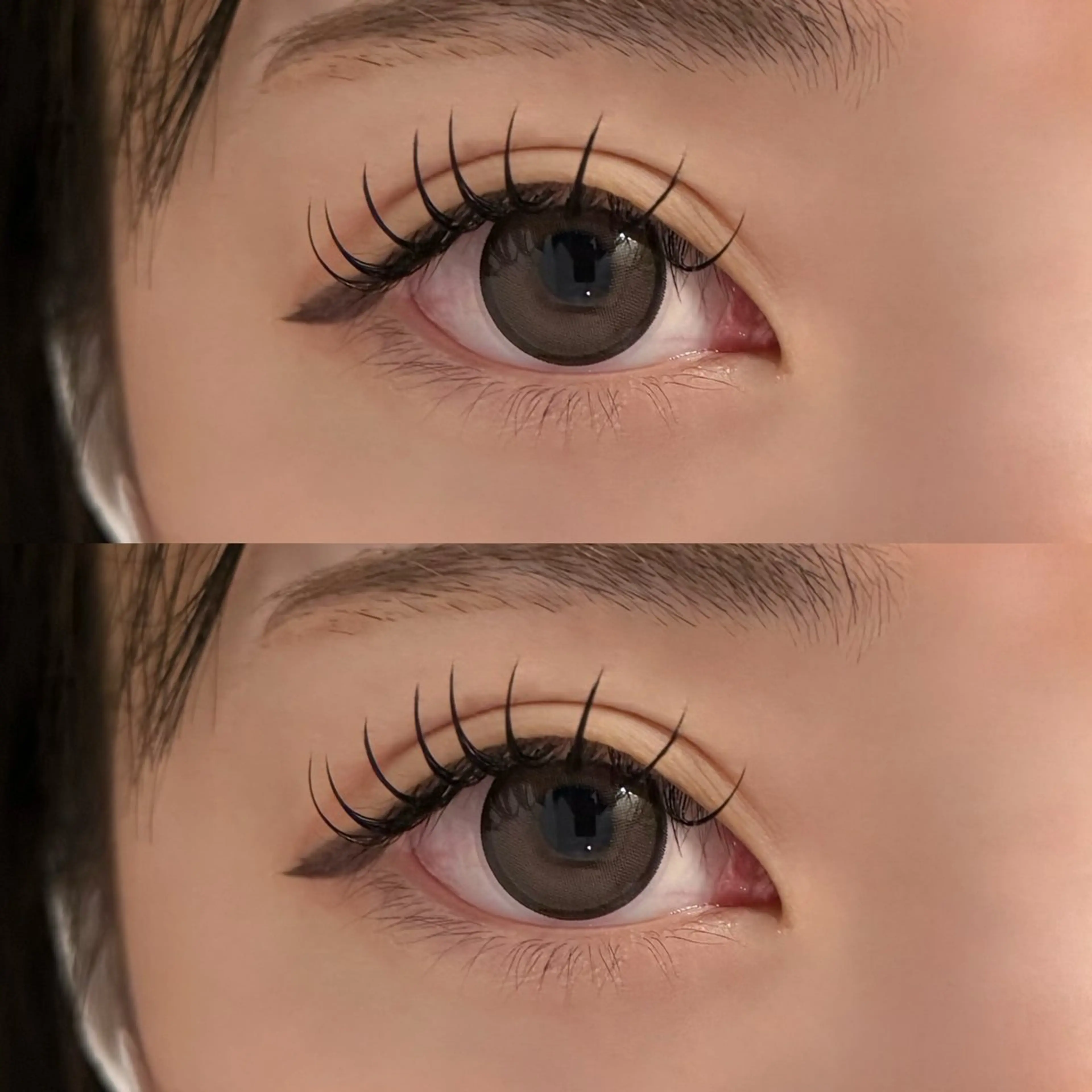 フラットラッシュ160本 韓国風束感🤍 LED変更可 +¥500🫶🏻の写真