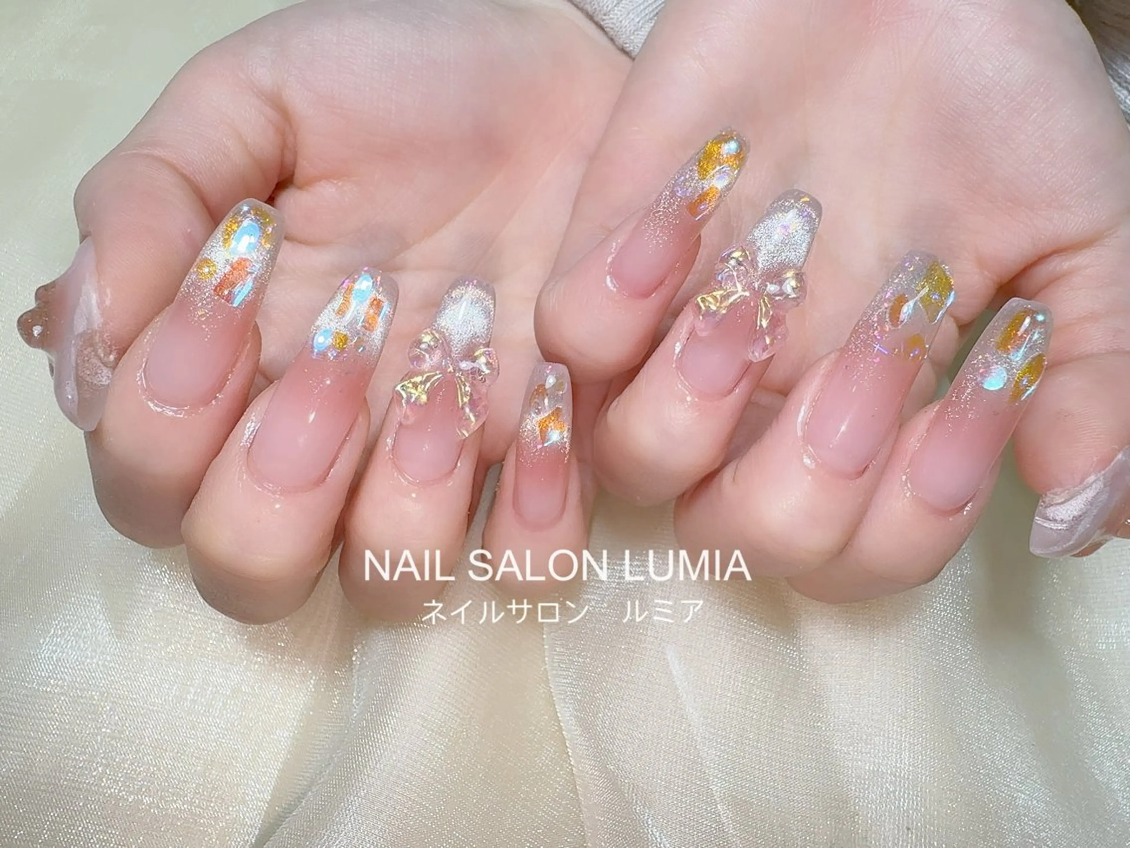 ネイル ハンドネイル ネイルサロン ルミア Lumia 店長のネイルデザイン