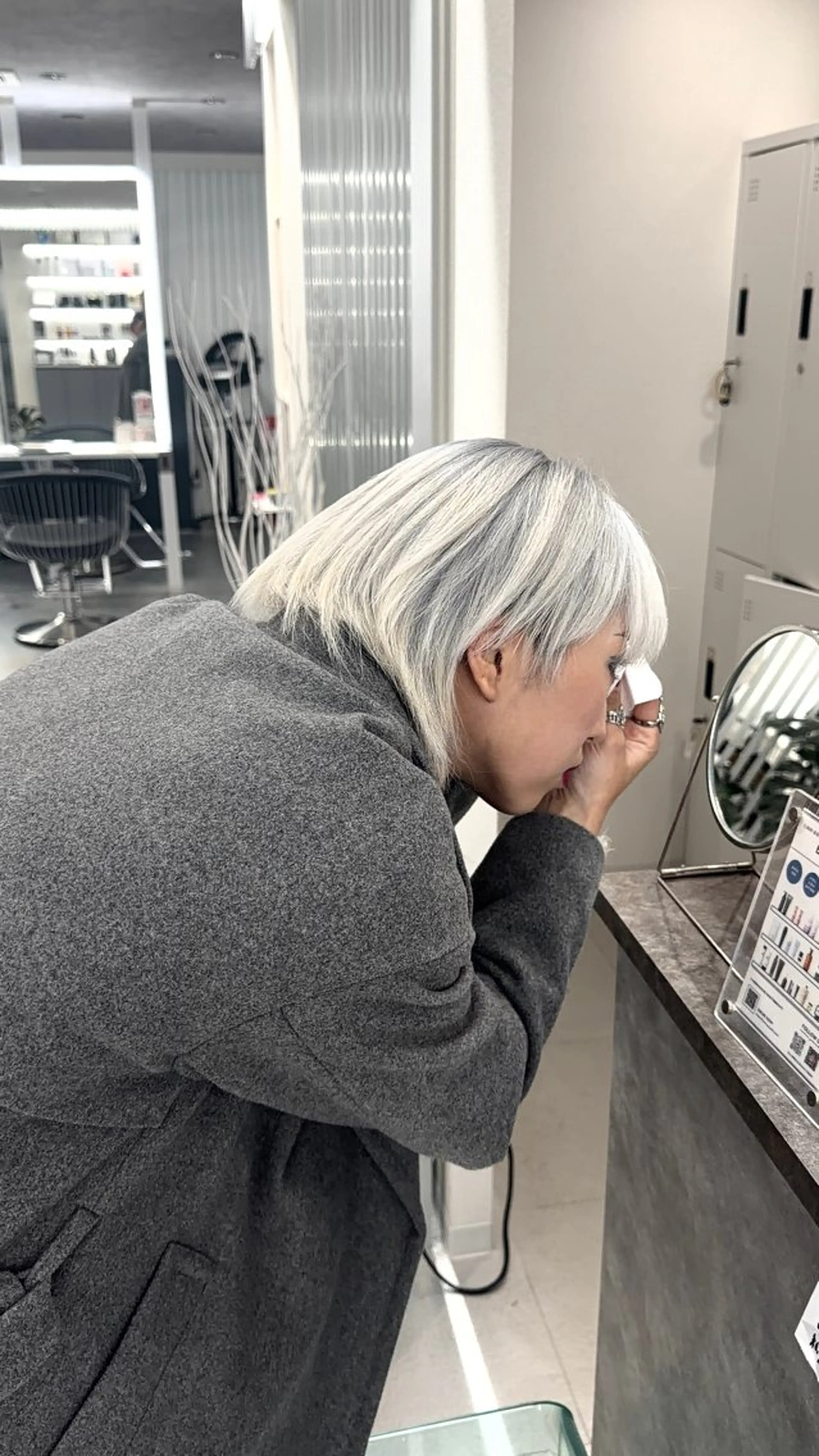 ショート カラー みな /天王寺/艶カラーのヘアスタイル