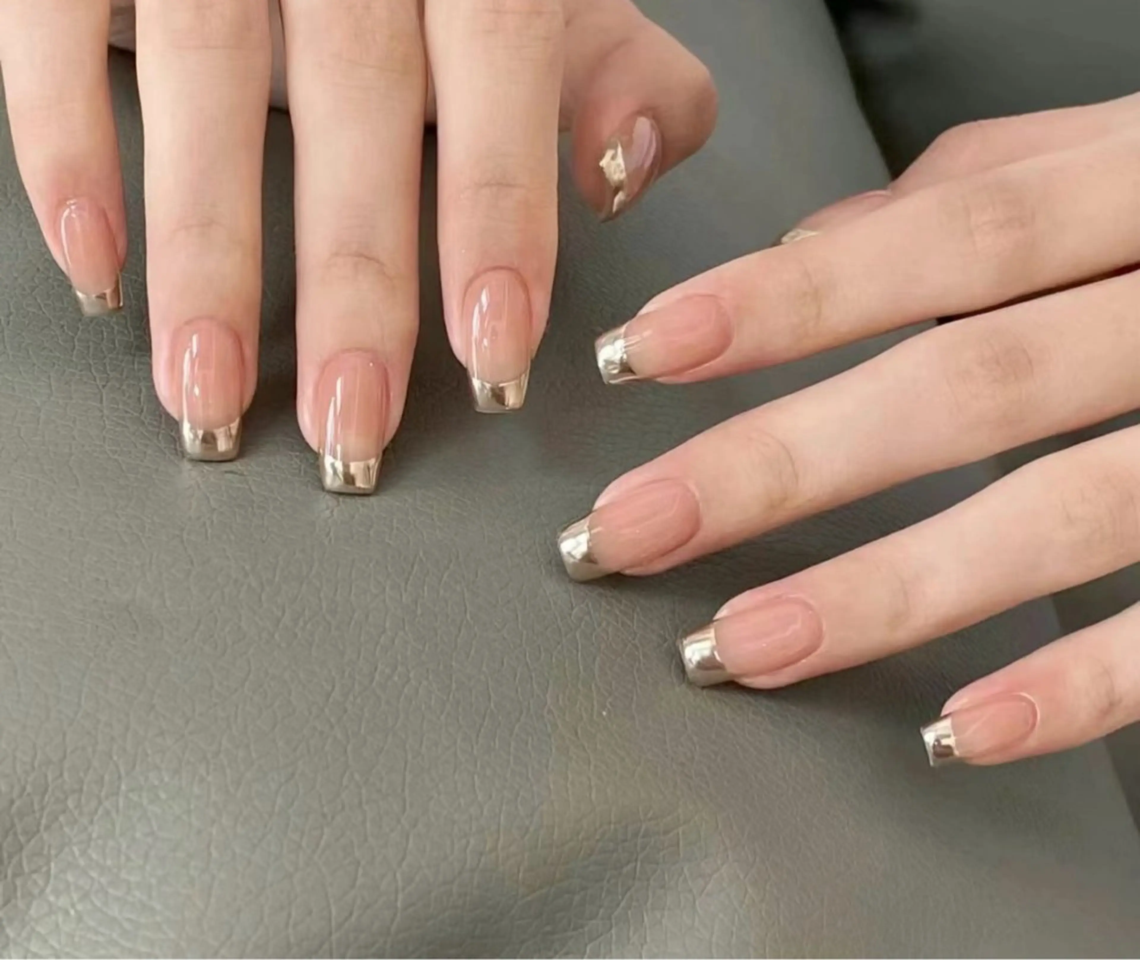 ネイル ハンドネイル M🌷nail 長さだし専門店のネイルデザイン