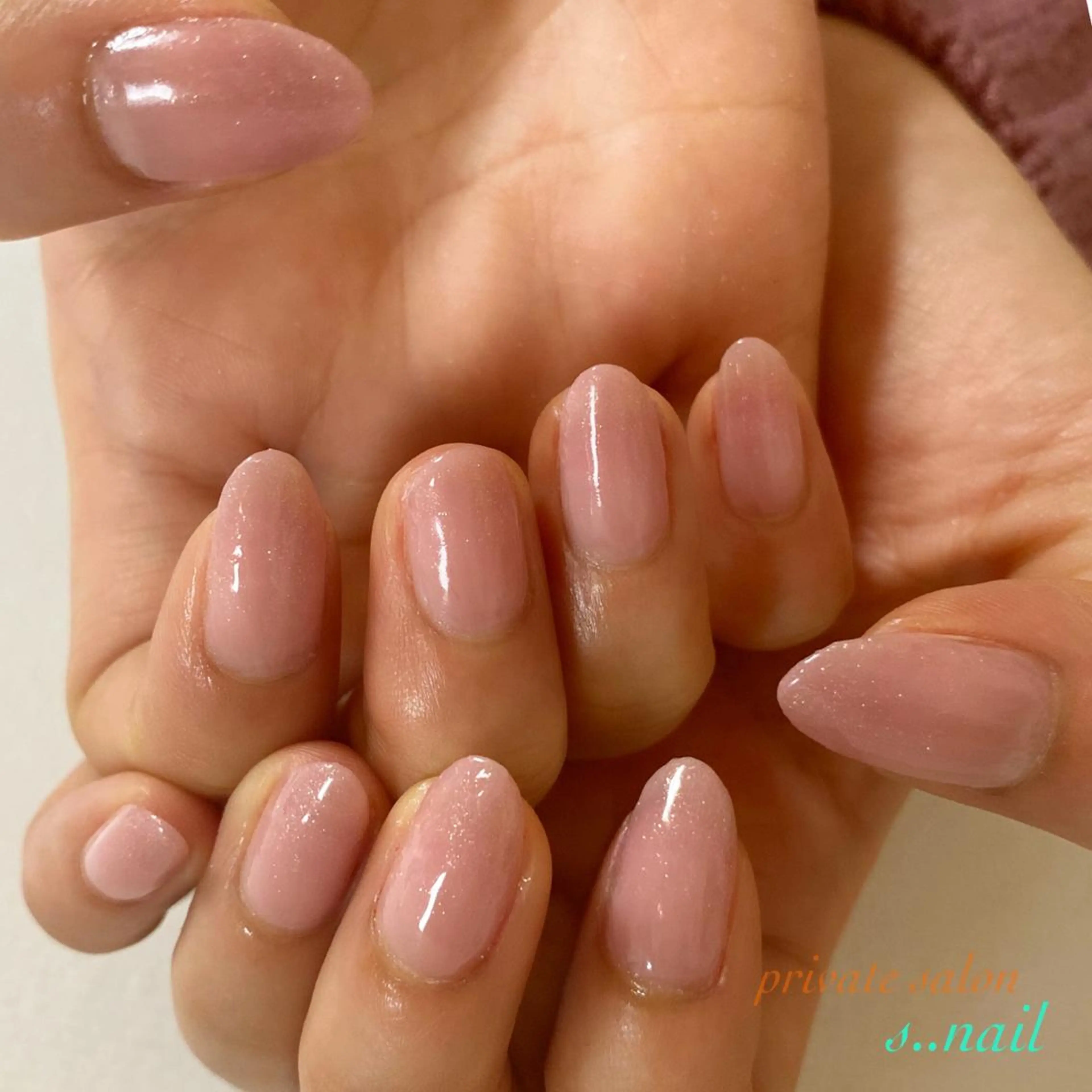 ネイル グラデーション ラメ(グリッター) ピンク ハンドネイル フットネイル s..nail / MORITAのネイルデザイン
