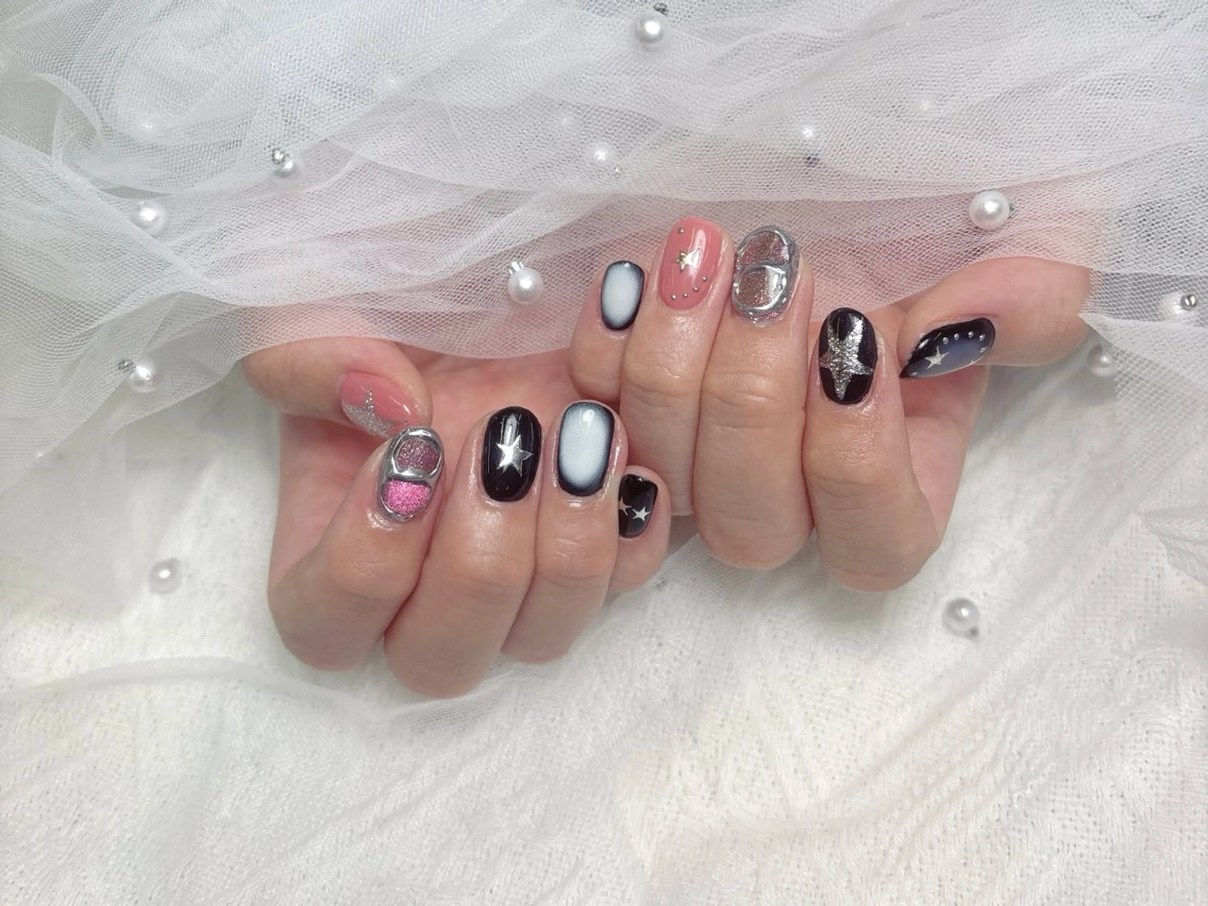 ネイル ハンドネイル ハンドケア R1🎀Nail💕 池袋東口店のネイルデザイン